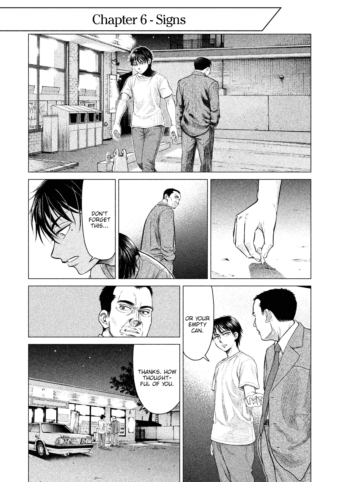 Parasyte Reversi Chapter 6 page 1 - Chapter 6: Signs