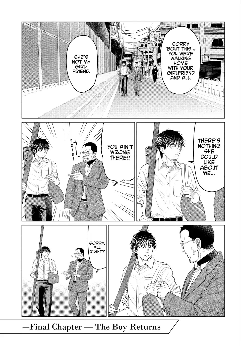 Parasyte Reversi Chapter 76 page 1 - Chapter 76: The Boy Returns