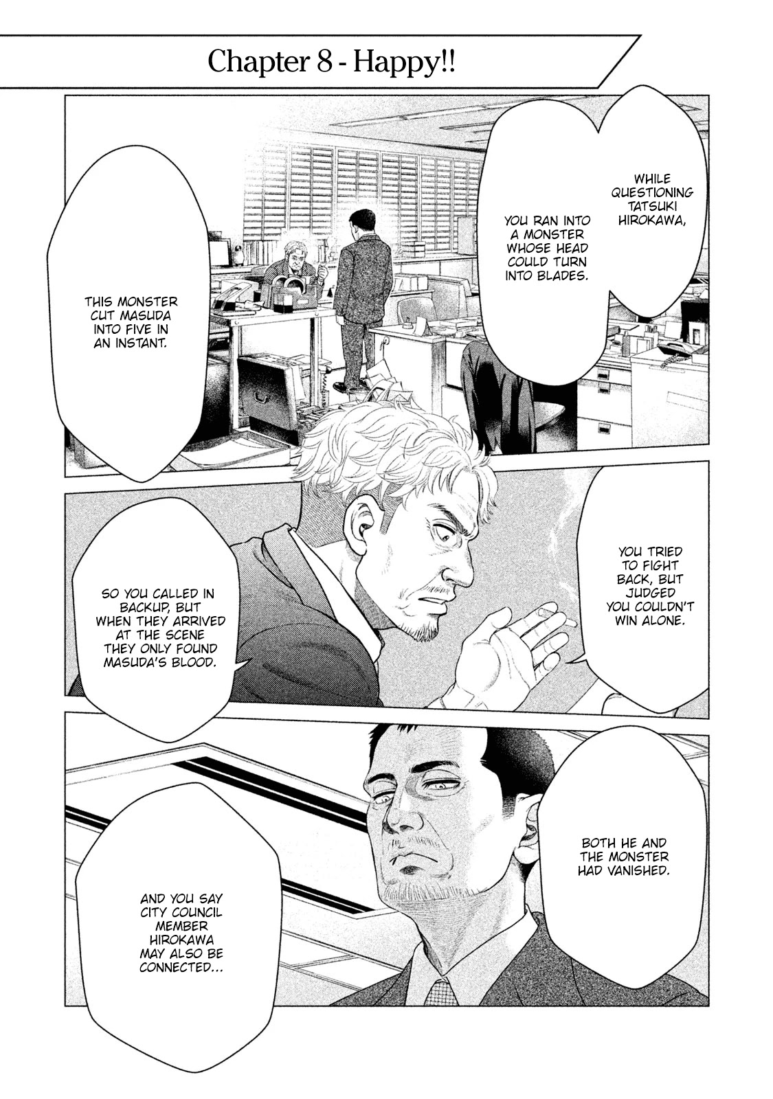 Parasyte Reversi Chapter 8 page 2 - Chapter 8: Happy!!
