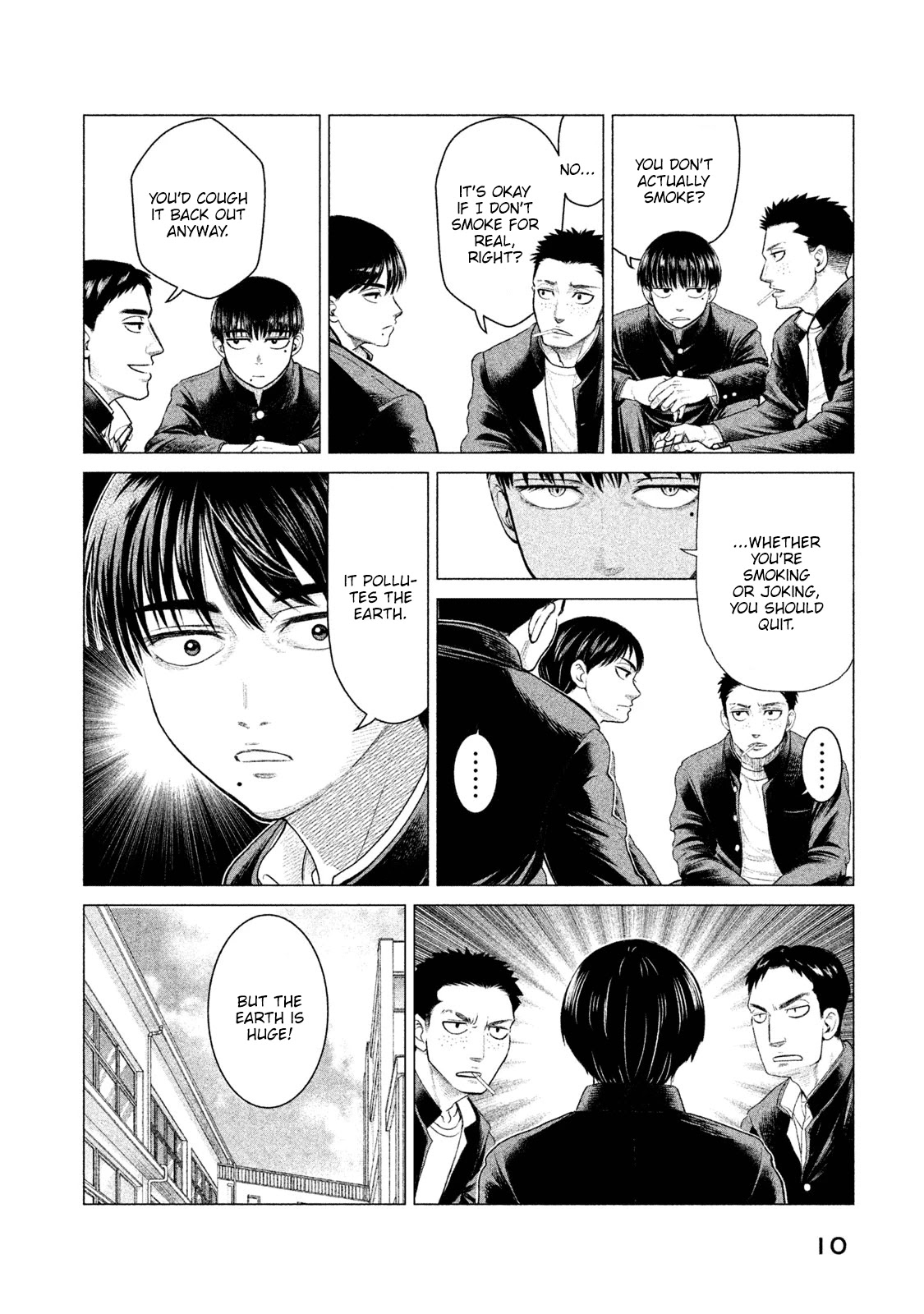 Parasyte Reversi Chapter 9 page 10 - Chapter 9: Afterglow