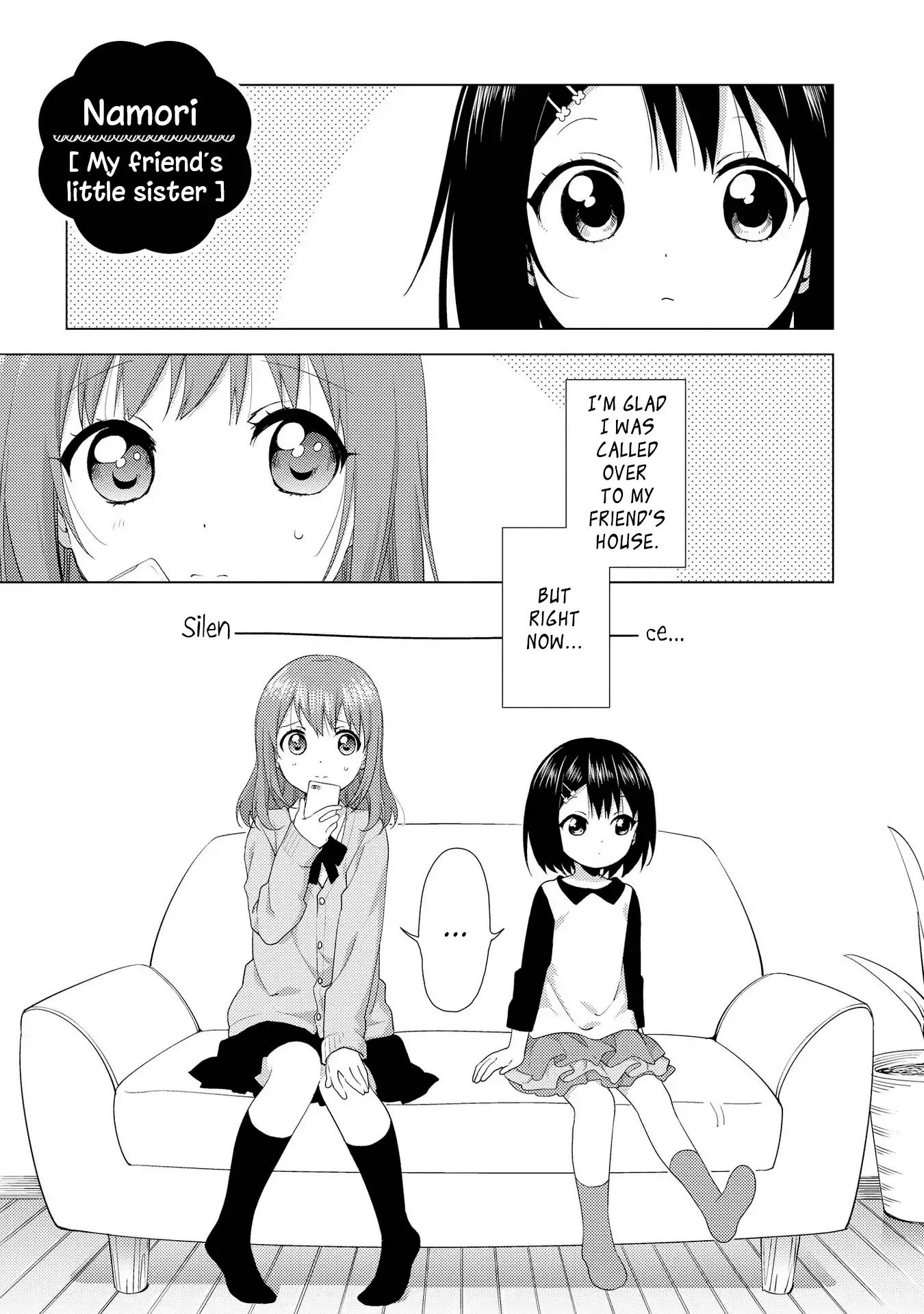 Parfait: Onee-loli Yuri Anthology Chapter 2 page 1 - Chapter 2: My Friend's Little Sister (Namori)
