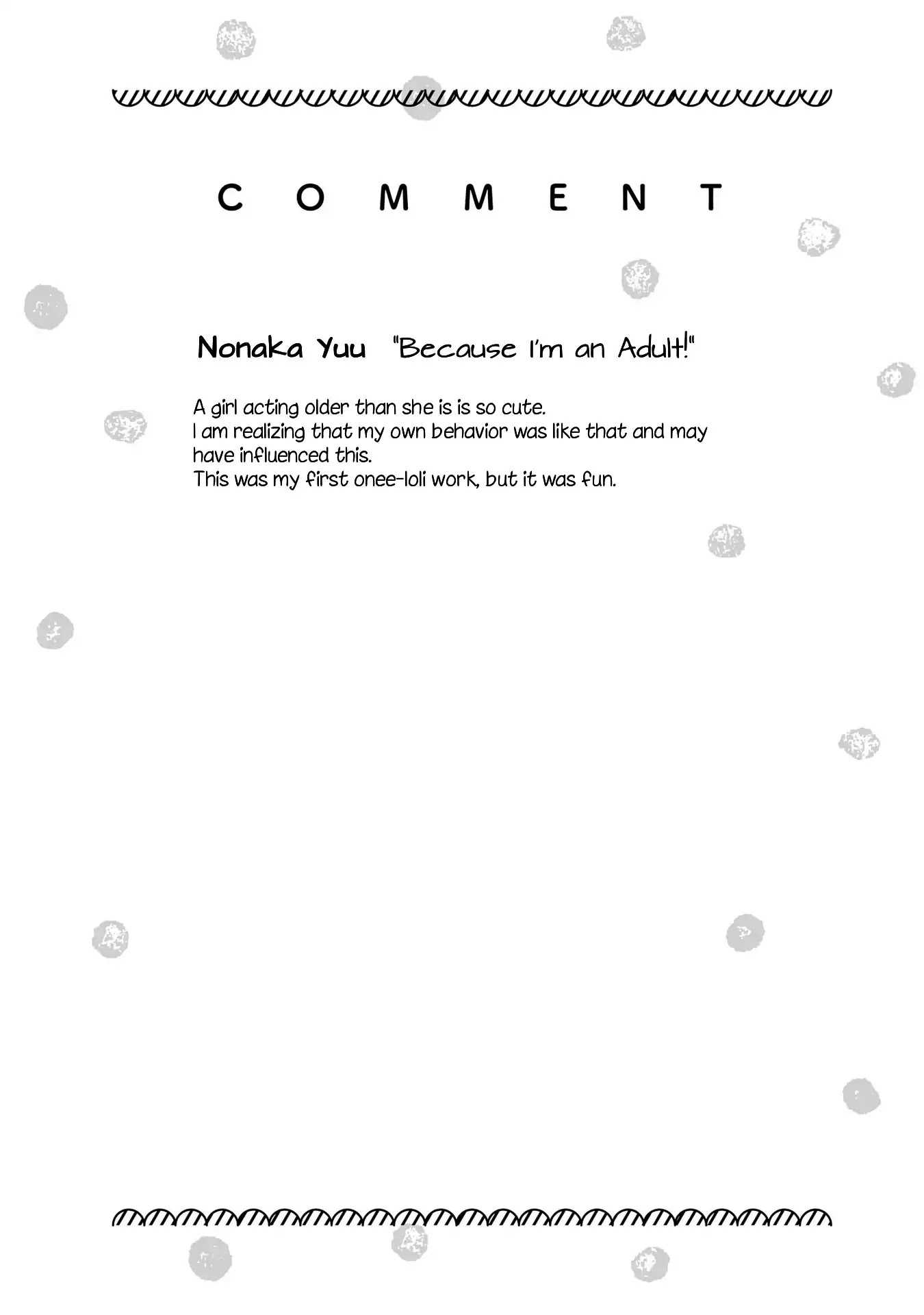 Parfait: Onee-loli Yuri Anthology Chapter 4 page 10 - Chapter 4: Because I'm an Adult! (Nonaka Yuu)