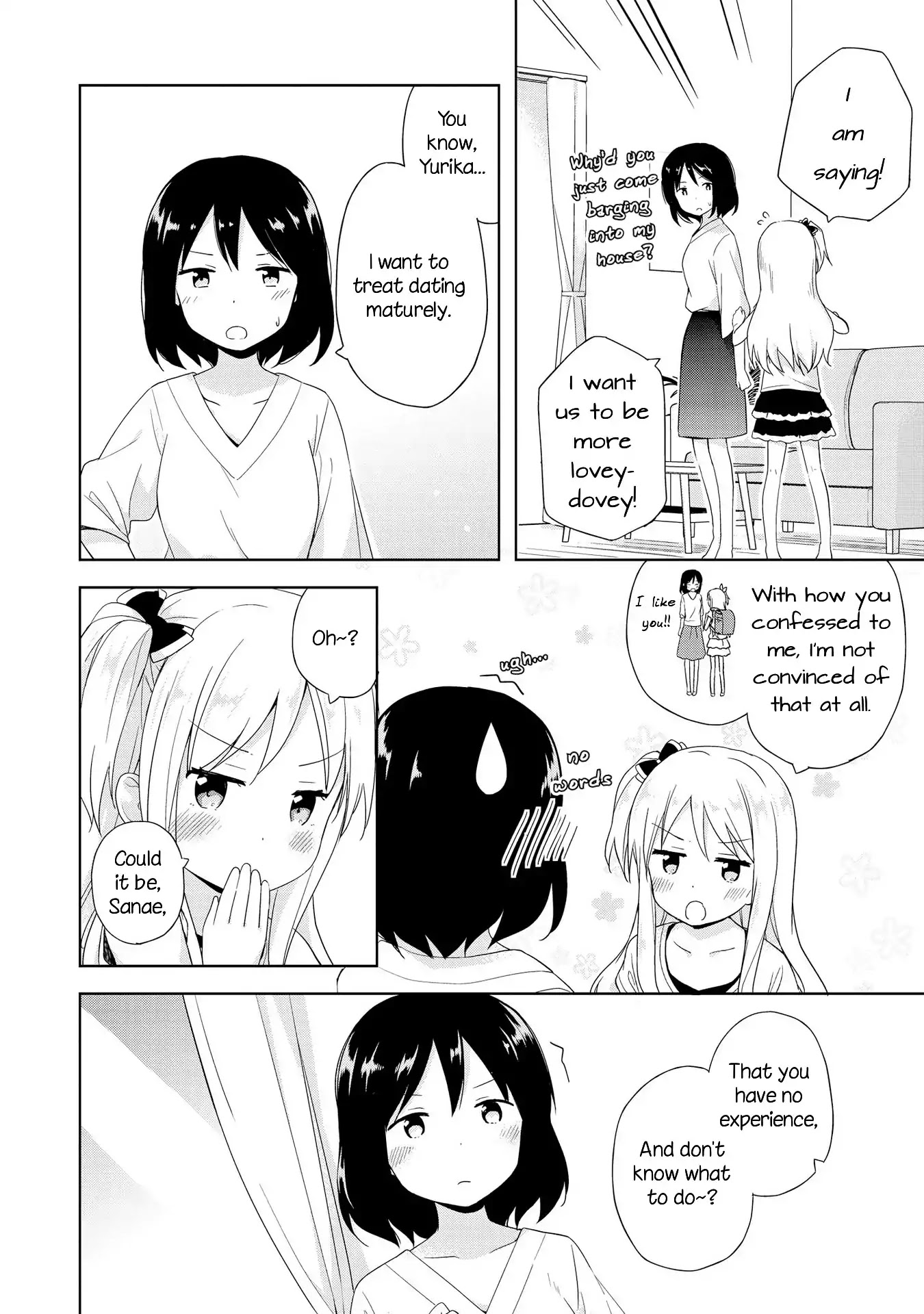 Parfait: Onee-loli Yuri Anthology Chapter 4 page 3 - Chapter 4: Because I'm an Adult! (Nonaka Yuu)