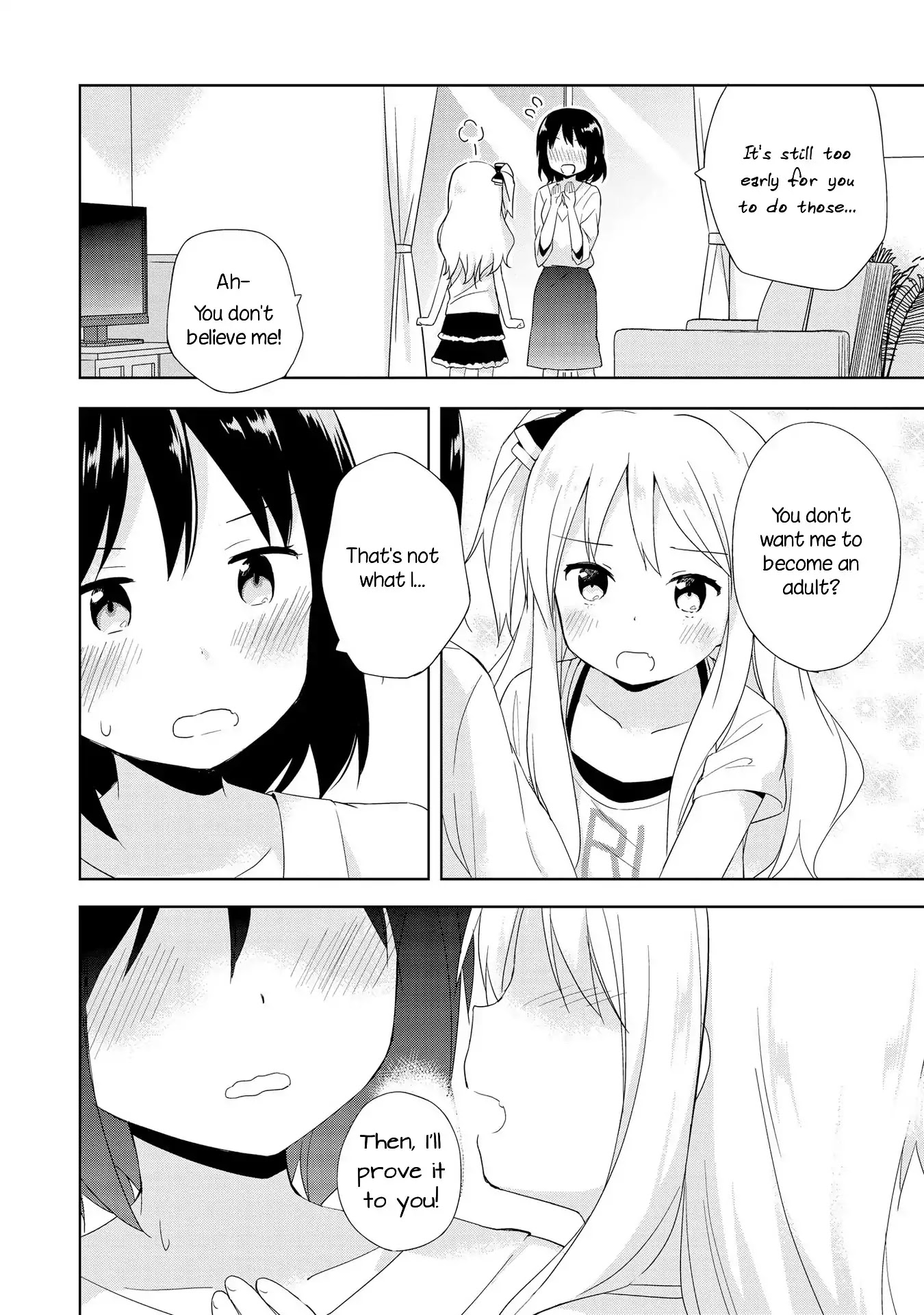 Parfait: Onee-loli Yuri Anthology Chapter 4 page 5 - Chapter 4: Because I'm an Adult! (Nonaka Yuu)
