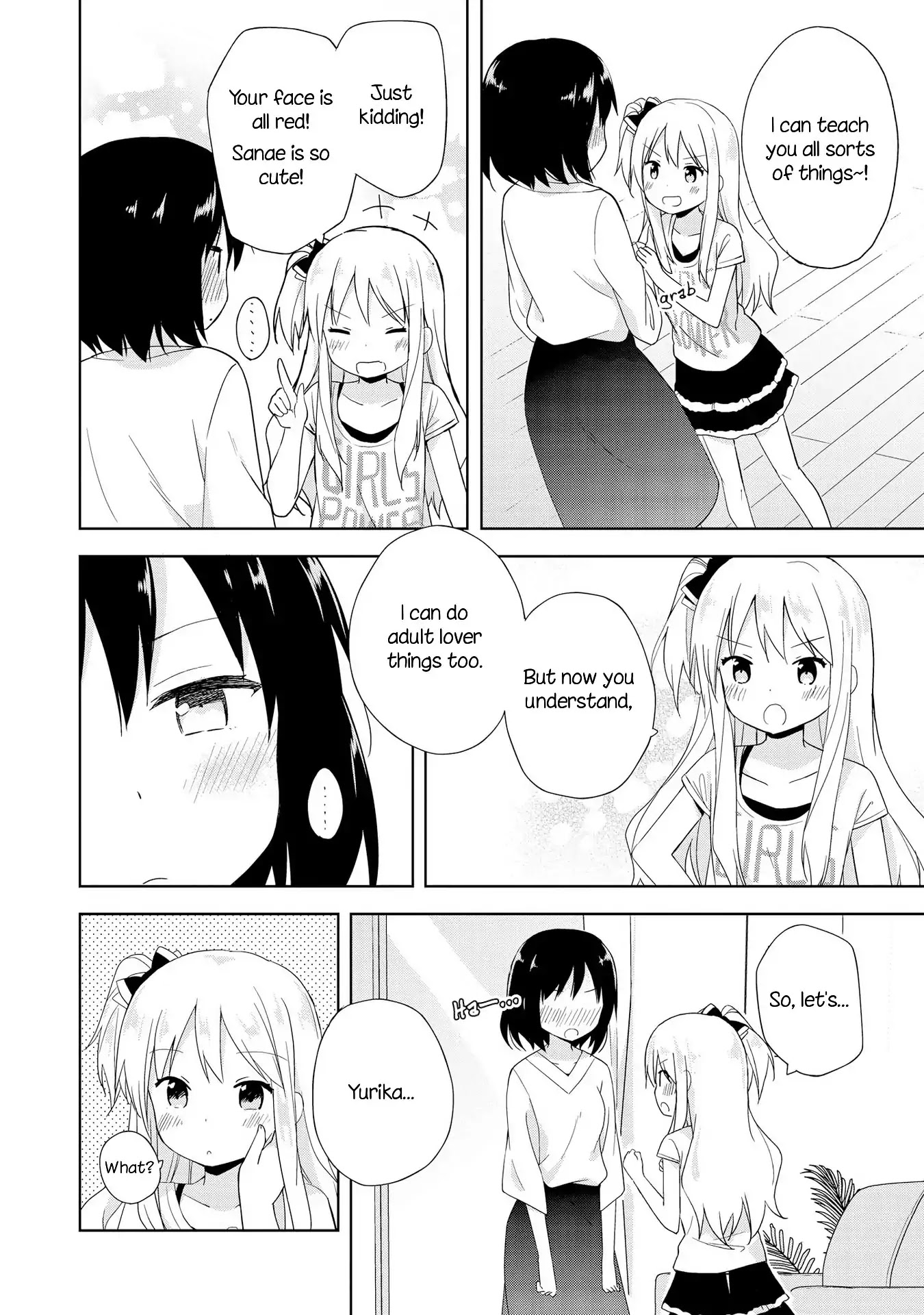 Parfait: Onee-loli Yuri Anthology Chapter 4 page 7 - Chapter 4: Because I'm an Adult! (Nonaka Yuu)