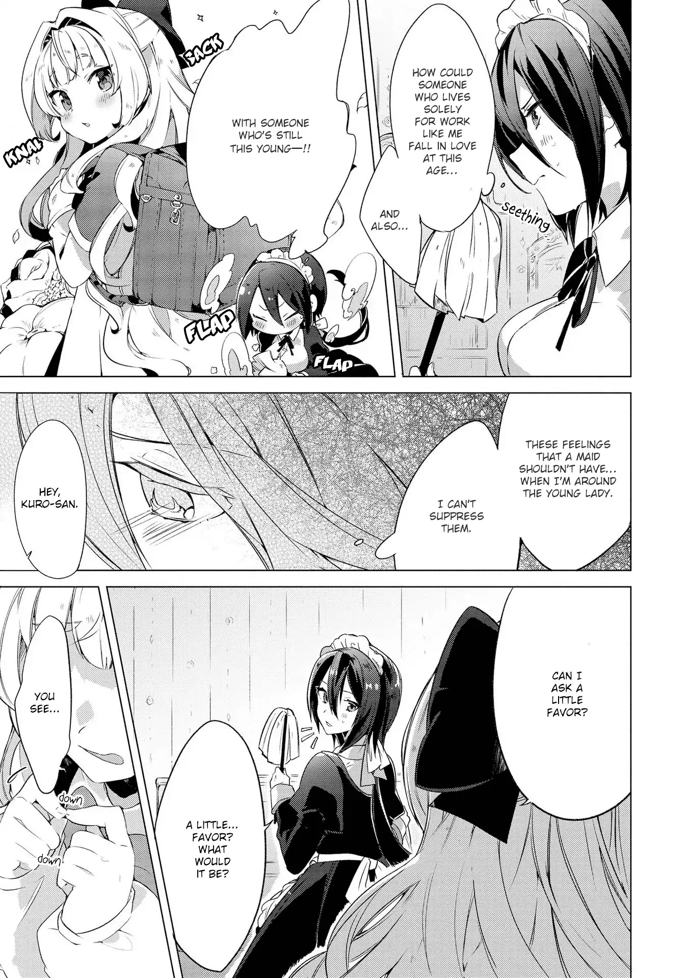 Parfait: Onee-loli Yuri Anthology Chapter 6 page 3 - Chapter 6: Leave It to the Super Maid (Takeshima Eku)