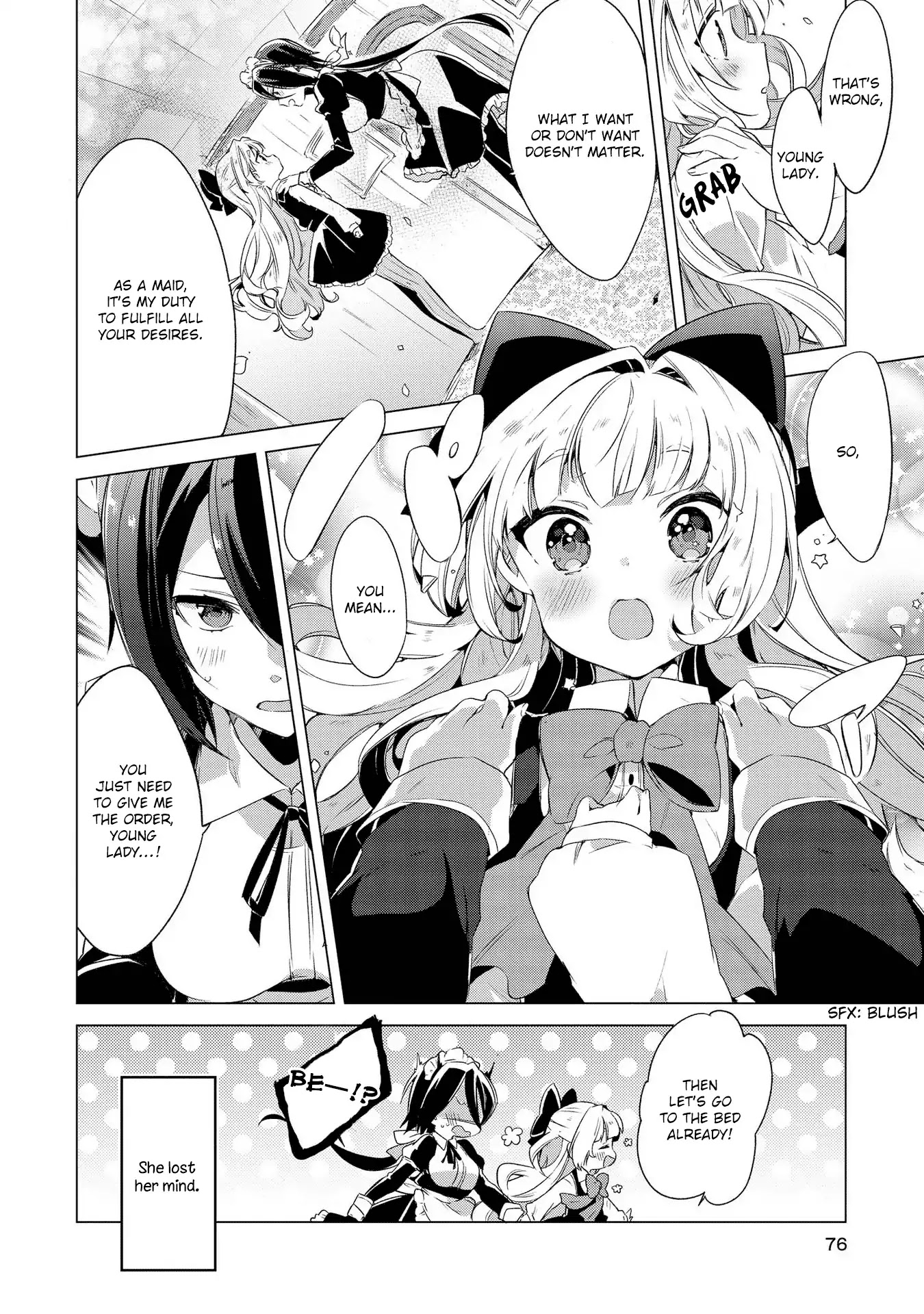 Parfait: Onee-loli Yuri Anthology Chapter 6 page 8 - Chapter 6: Leave It to the Super Maid (Takeshima Eku)