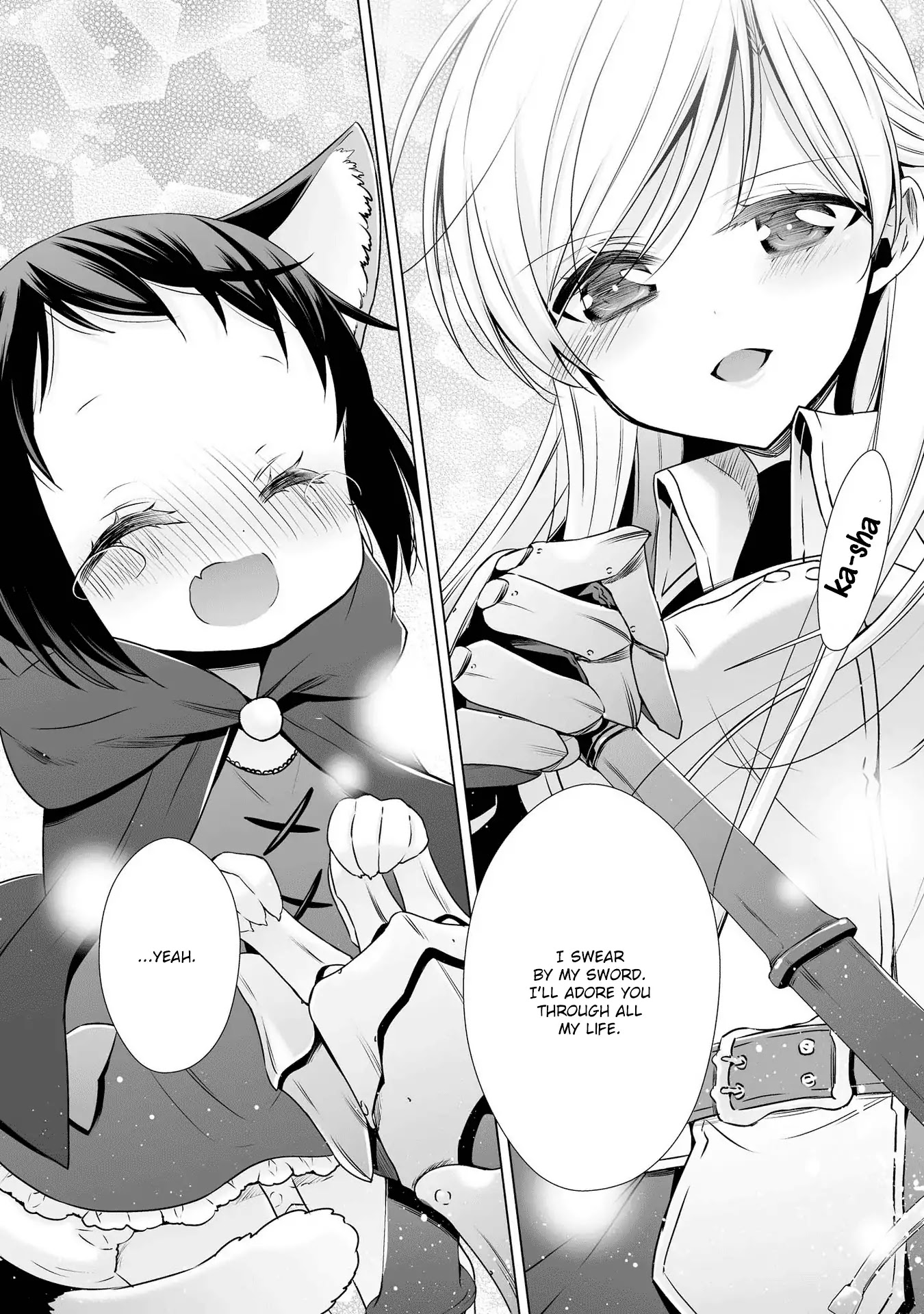 Parfait: Onee-loli Yuri Anthology Chapter 7 page 10 - Chapter 7: Princess Knight and Familiar (Takano Saku)