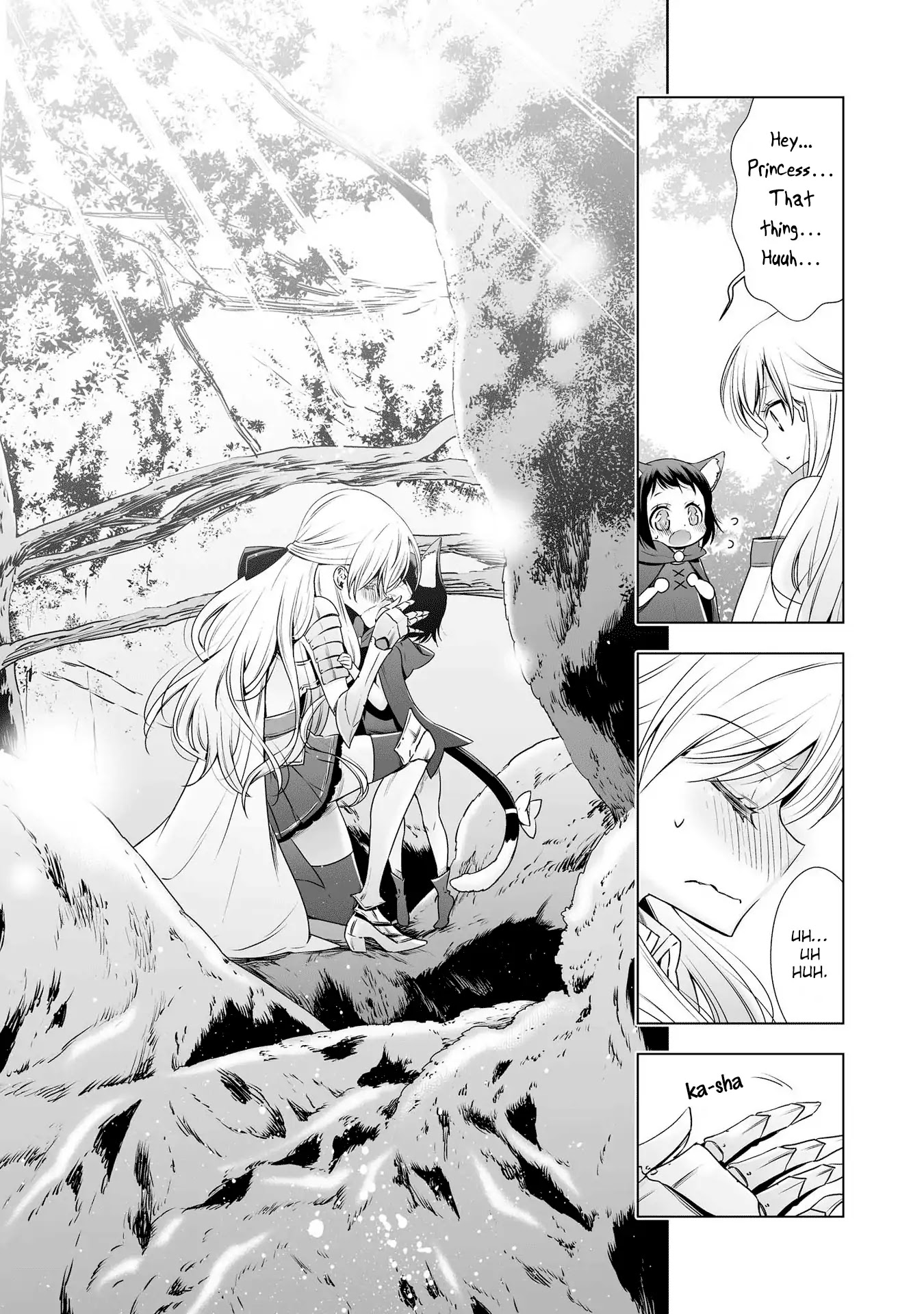 Parfait: Onee-loli Yuri Anthology Chapter 7 page 11 - Chapter 7: Princess Knight and Familiar (Takano Saku)