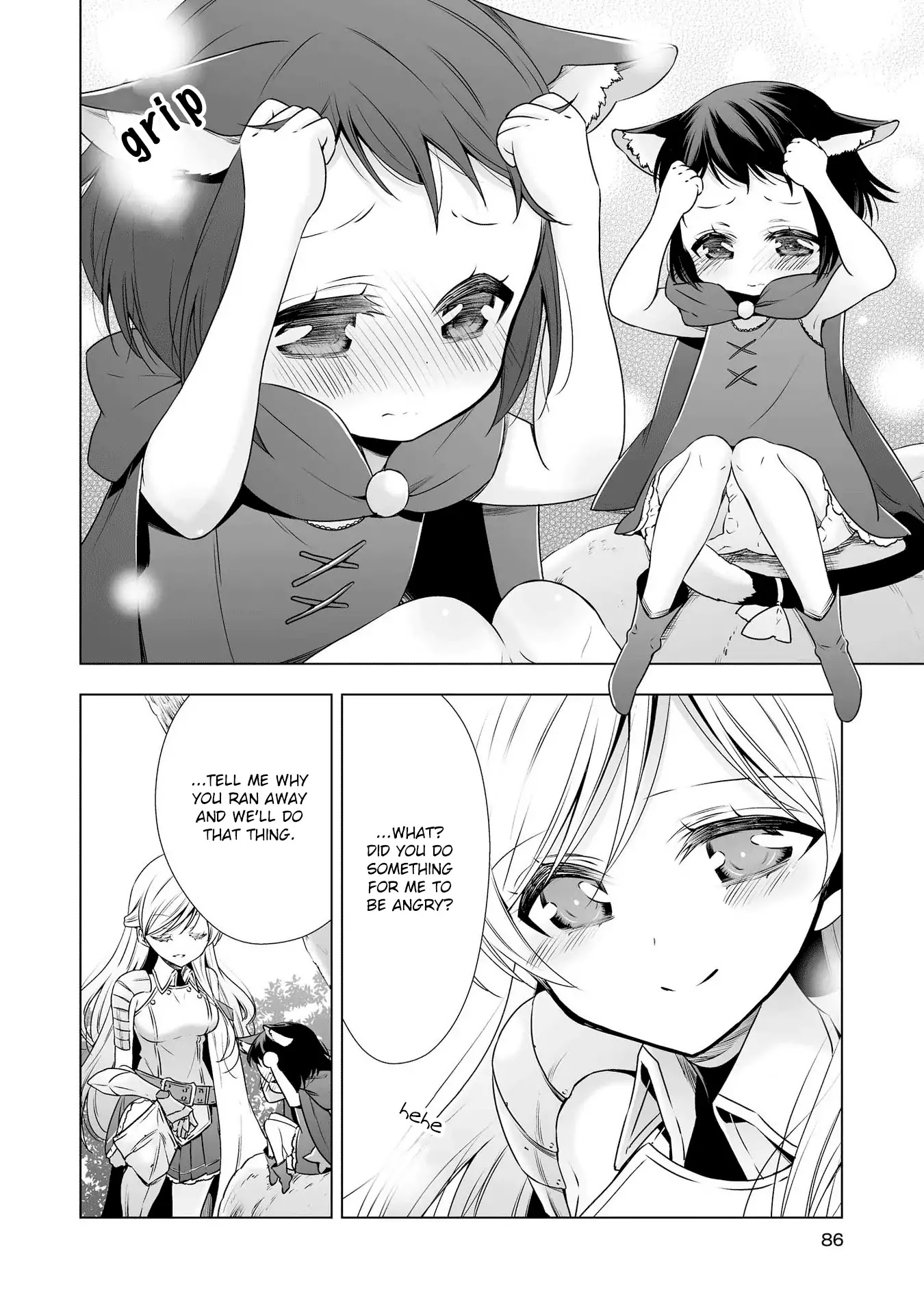 Parfait: Onee-loli Yuri Anthology Chapter 7 page 6 - Chapter 7: Princess Knight and Familiar (Takano Saku)