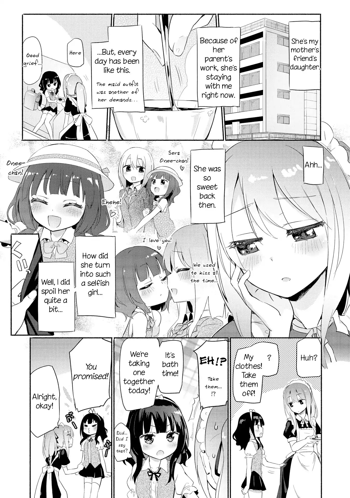 Parfait: Onee-loli Yuri Anthology Chapter 8 page 5 - Chapter 8: The Mistress’s Selfishness (Homura Subaru)