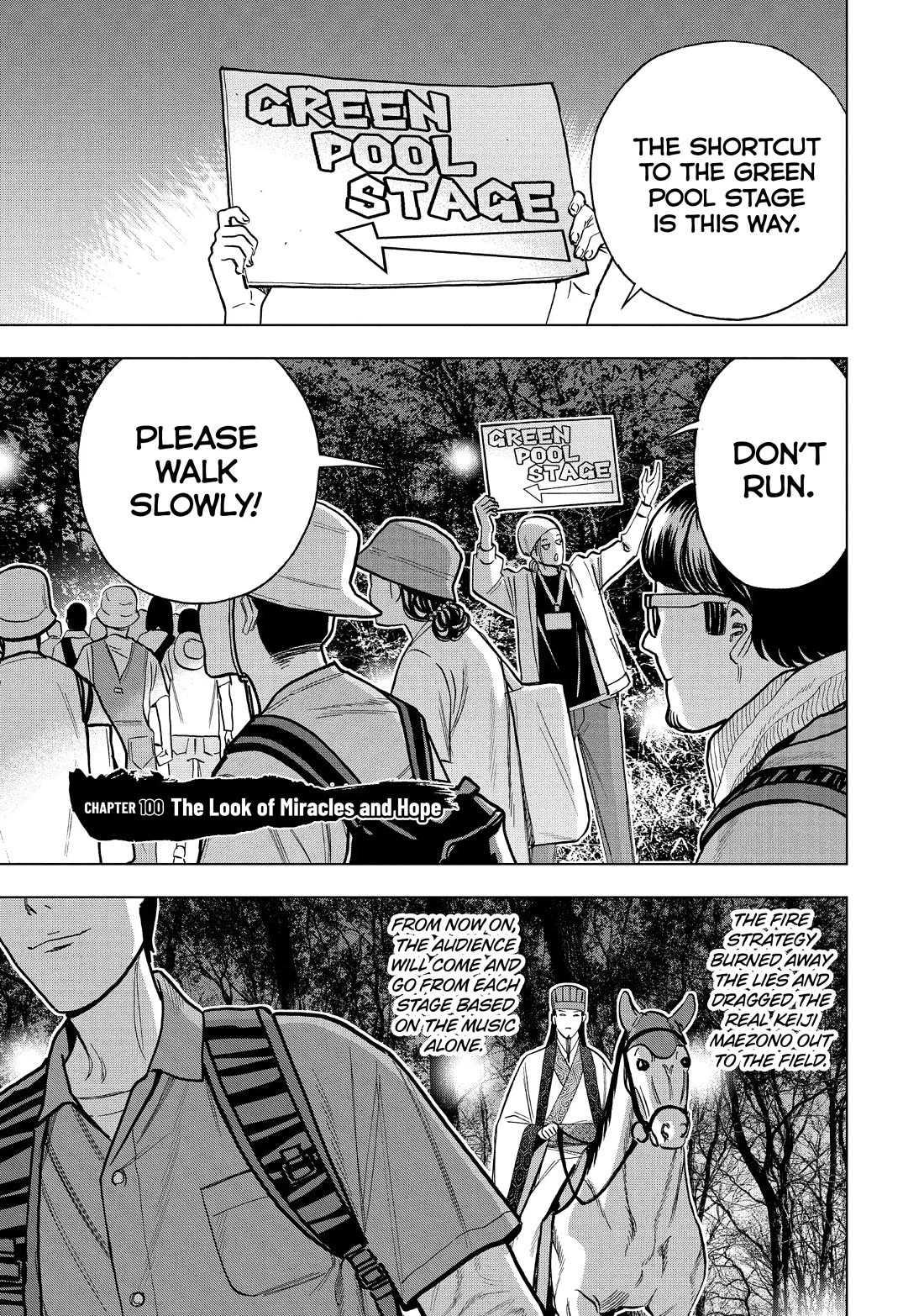 Paripi Koumei Chapter 100 page 1 - Chapter 100
