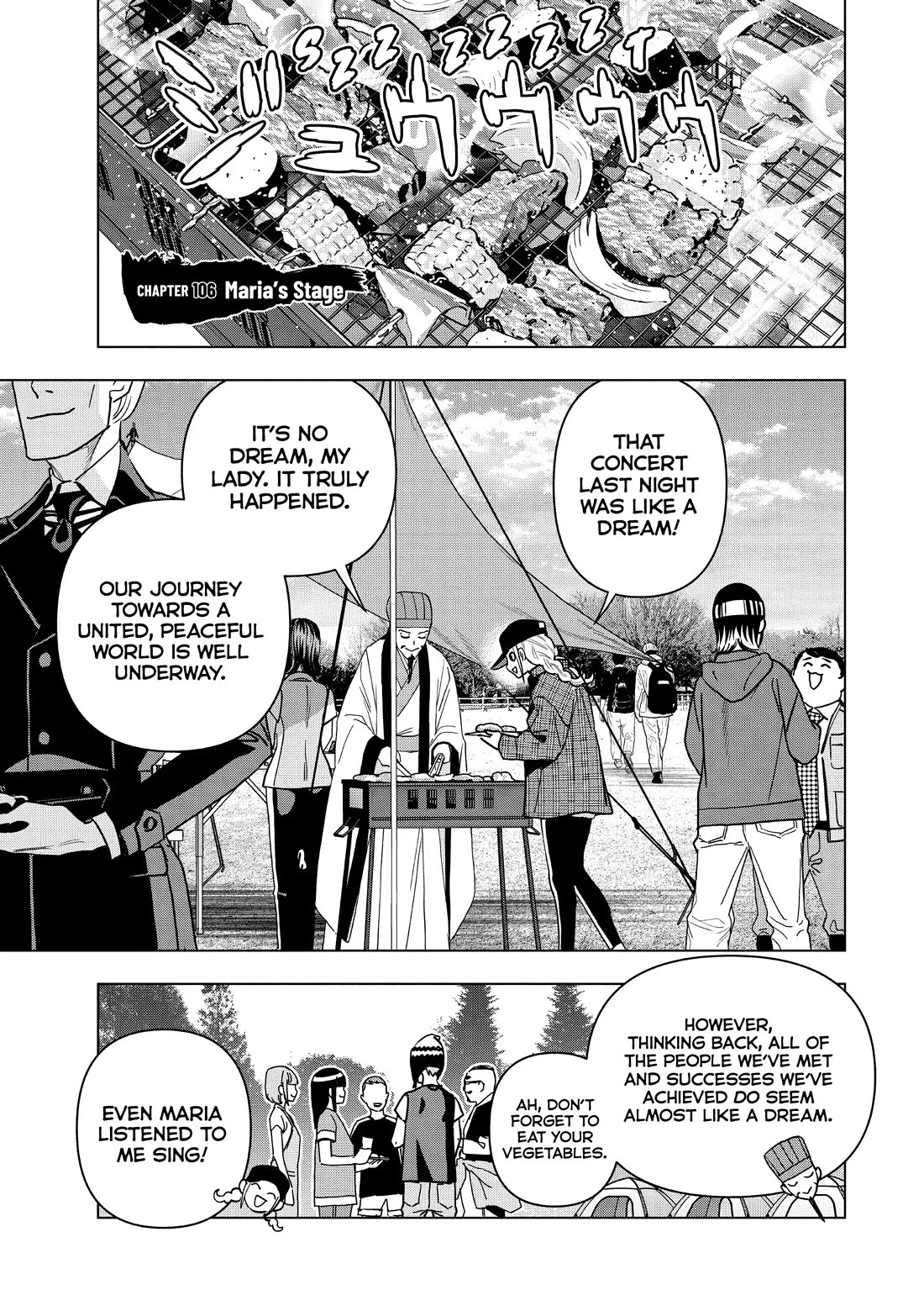 Paripi Koumei Chapter 106 page 1 - Chapter 106