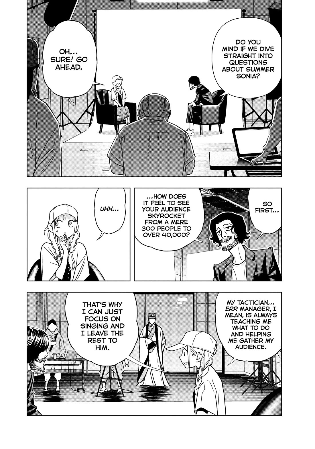 Paripi Koumei Chapter 111 page 8 - Chapter 111