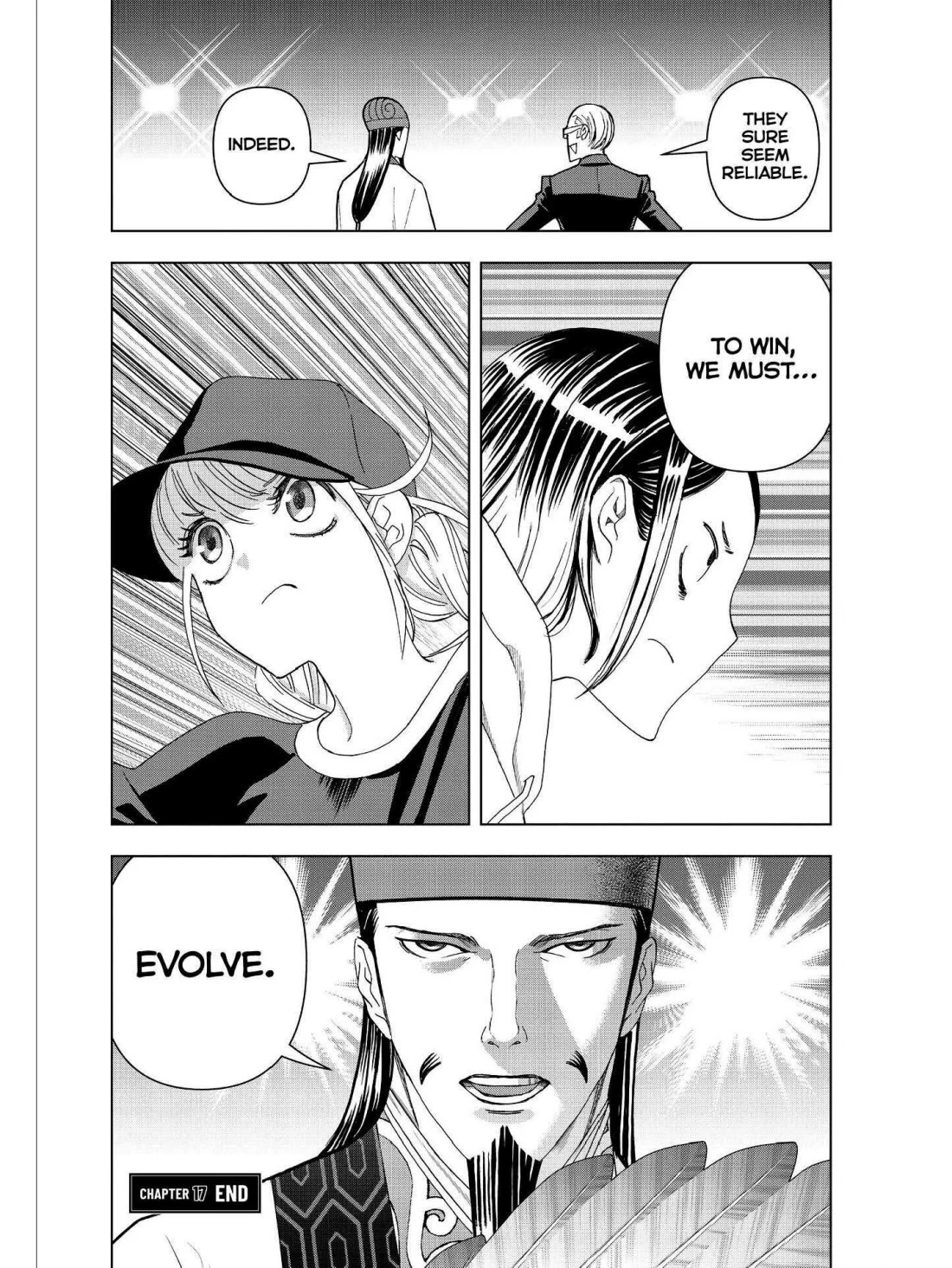 Paripi Koumei Chapter 17 page 16 - Chapter 17
