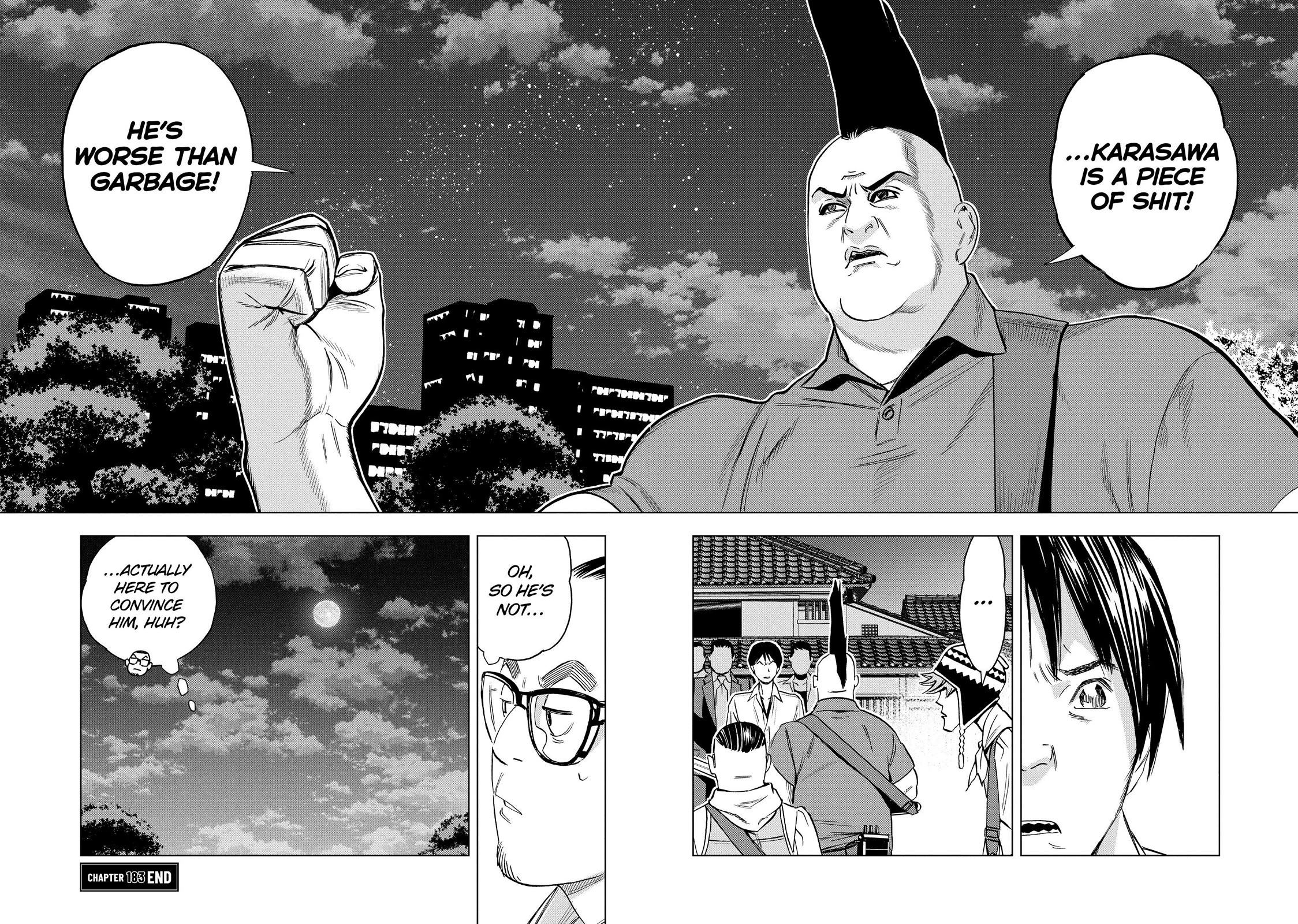 Paripi Koumei Chapter 183 page 16 - Chapter 183