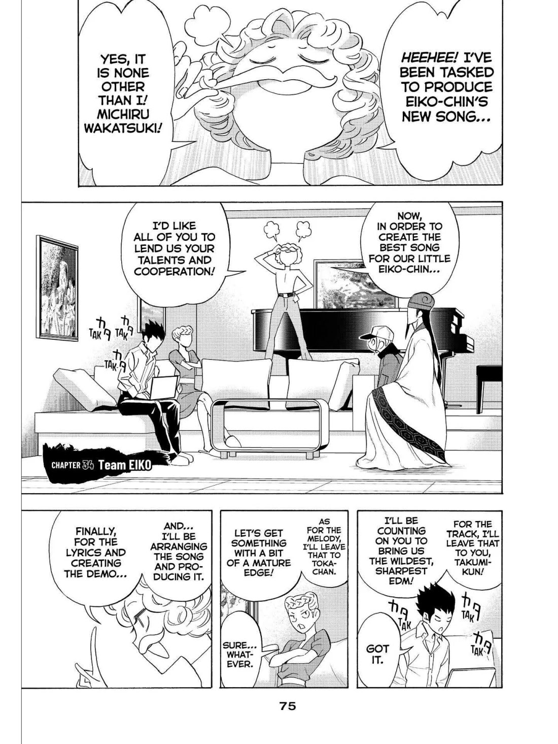 Paripi Koumei Chapter 34 page 1 - Chapter 34