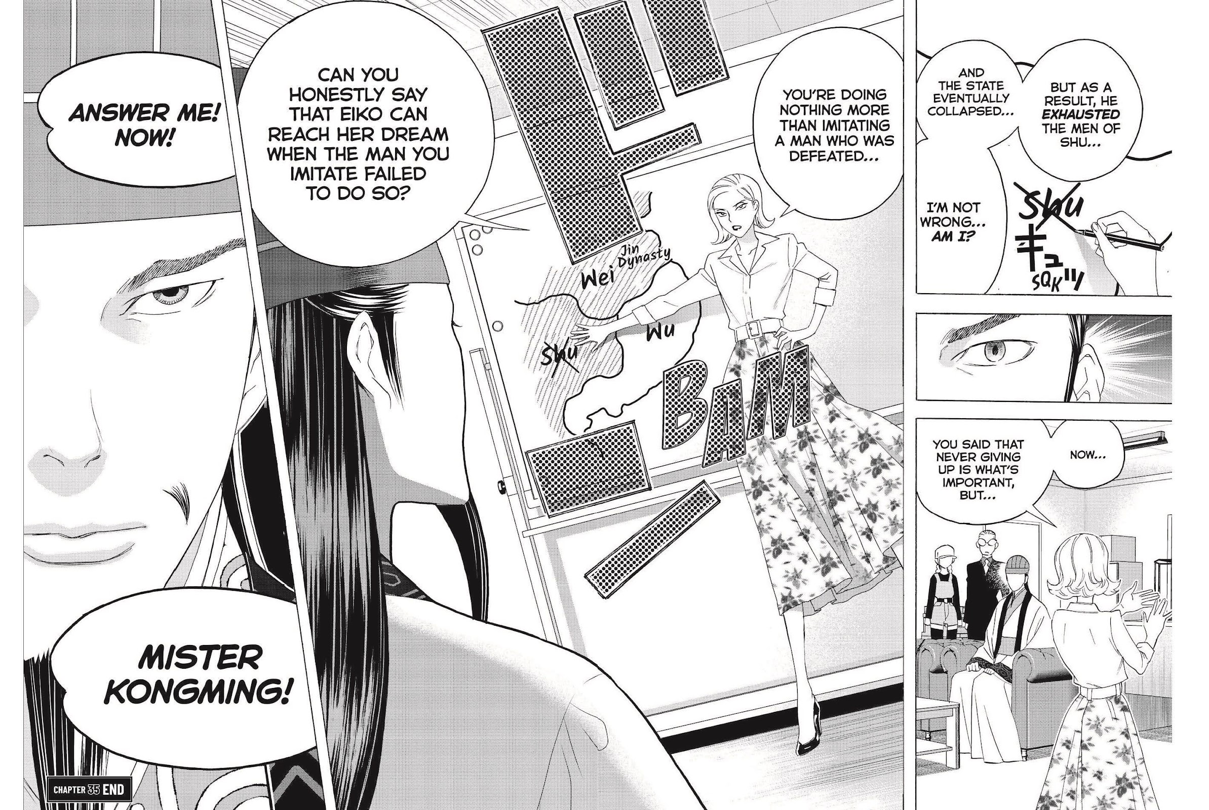 Paripi Koumei Chapter 35 page 16 - Chapter 35