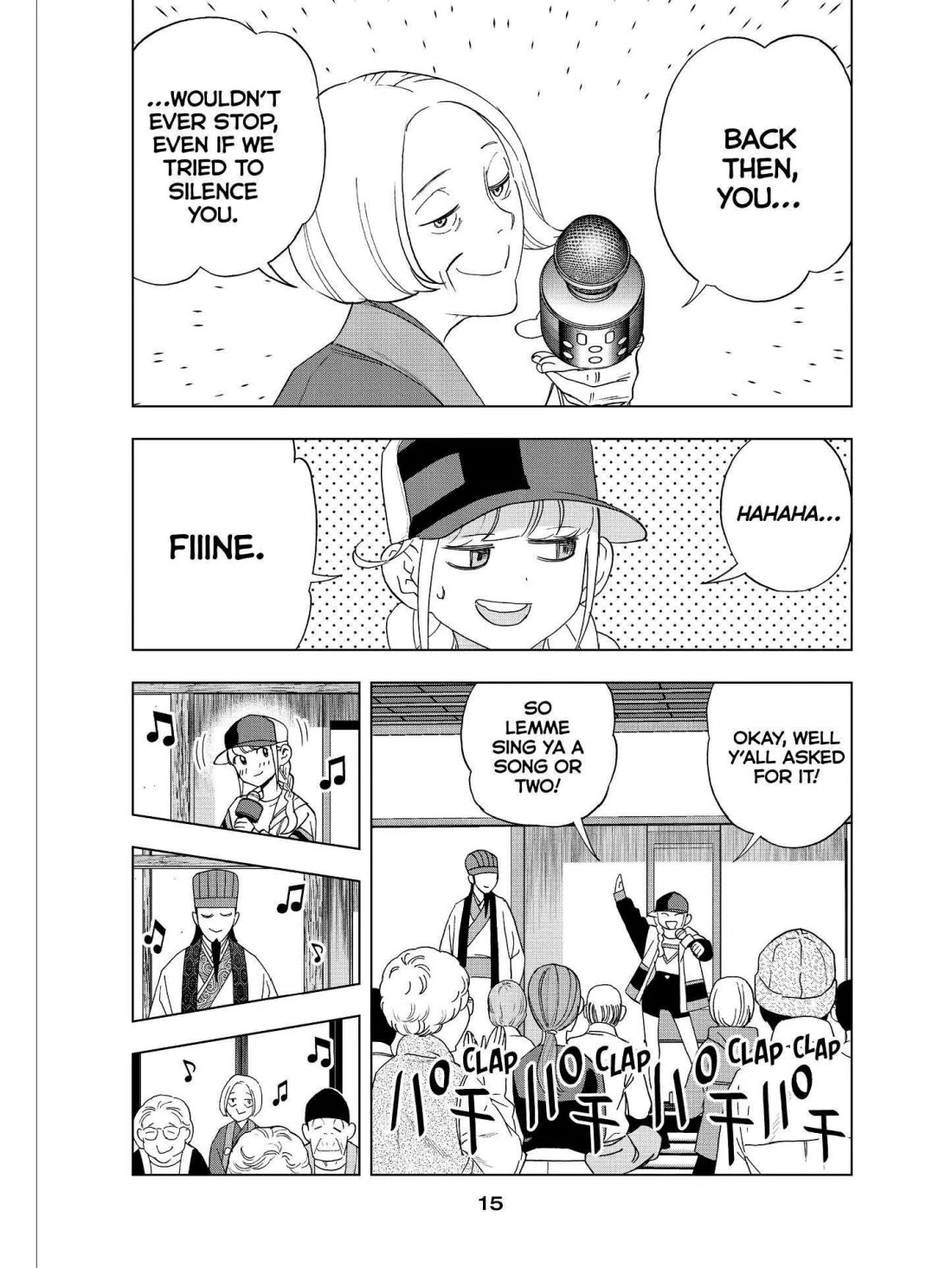 Paripi Koumei Chapter 38 page 16 - Chapter 38