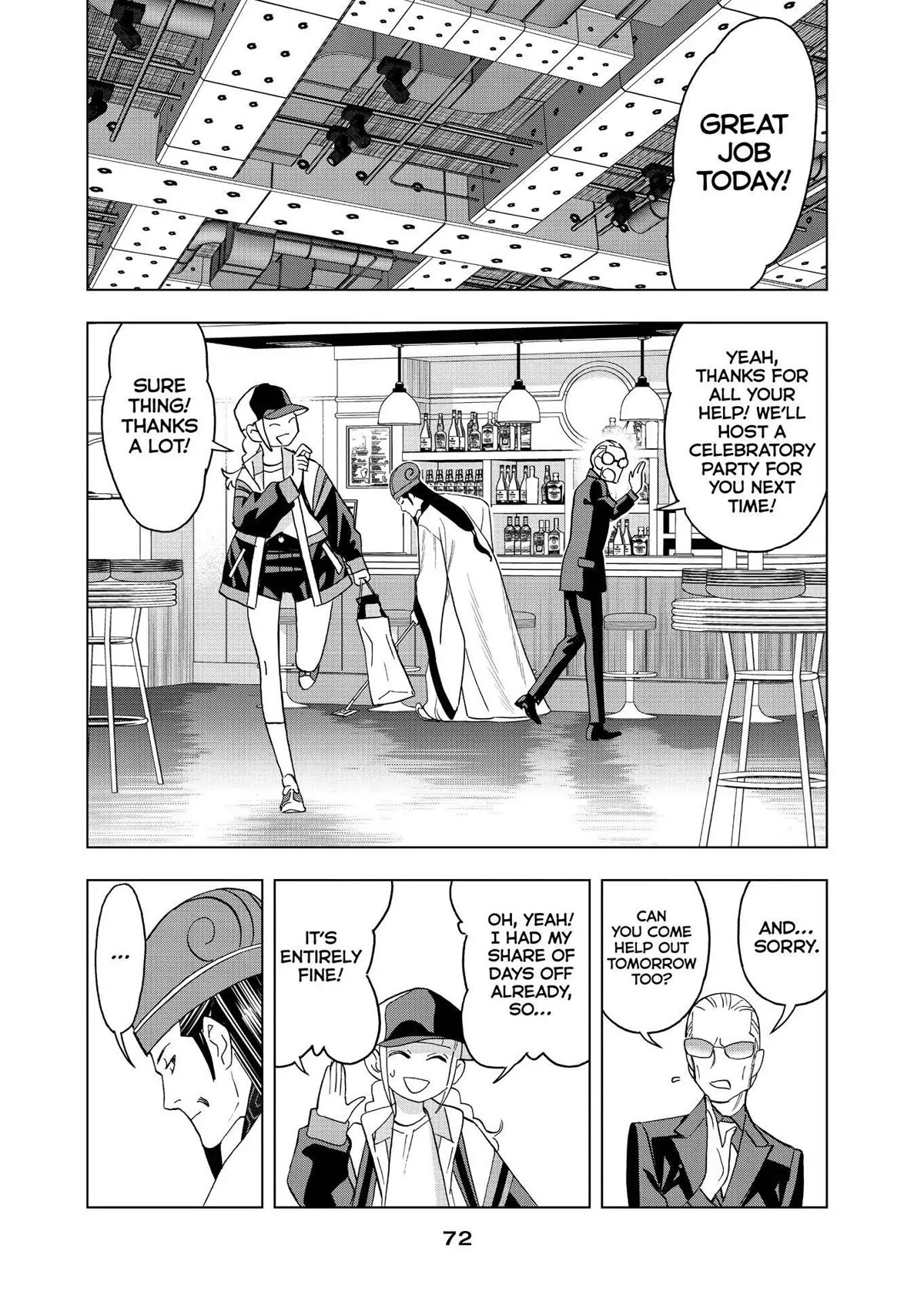 Paripi Koumei Chapter 59 page 12 - Chapter 59