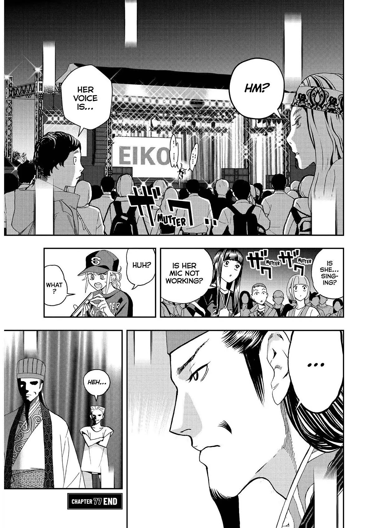 Paripi Koumei Chapter 77 page 15 - Chapter 77