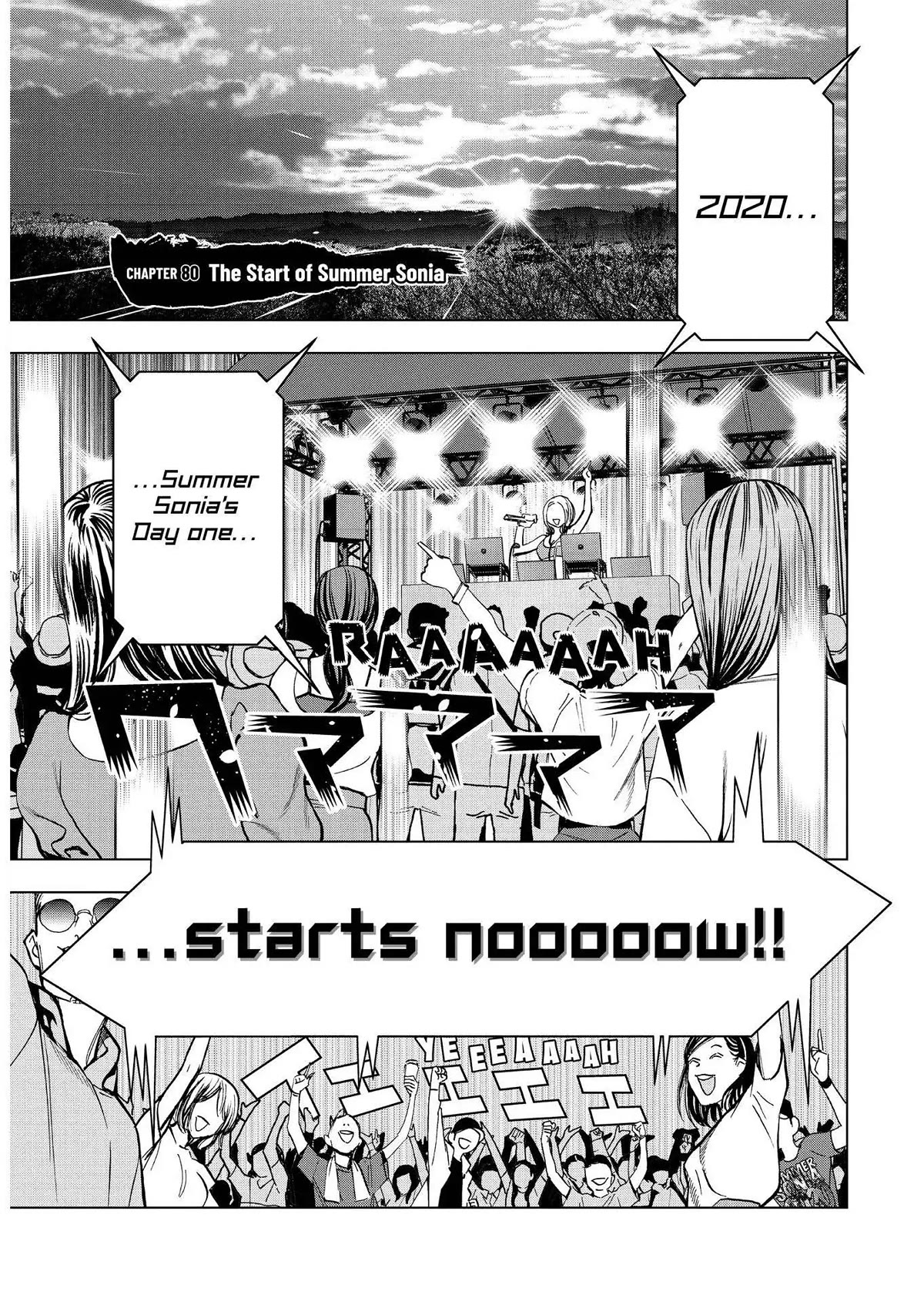 Paripi Koumei Chapter 80 page 1 - Chapter 80