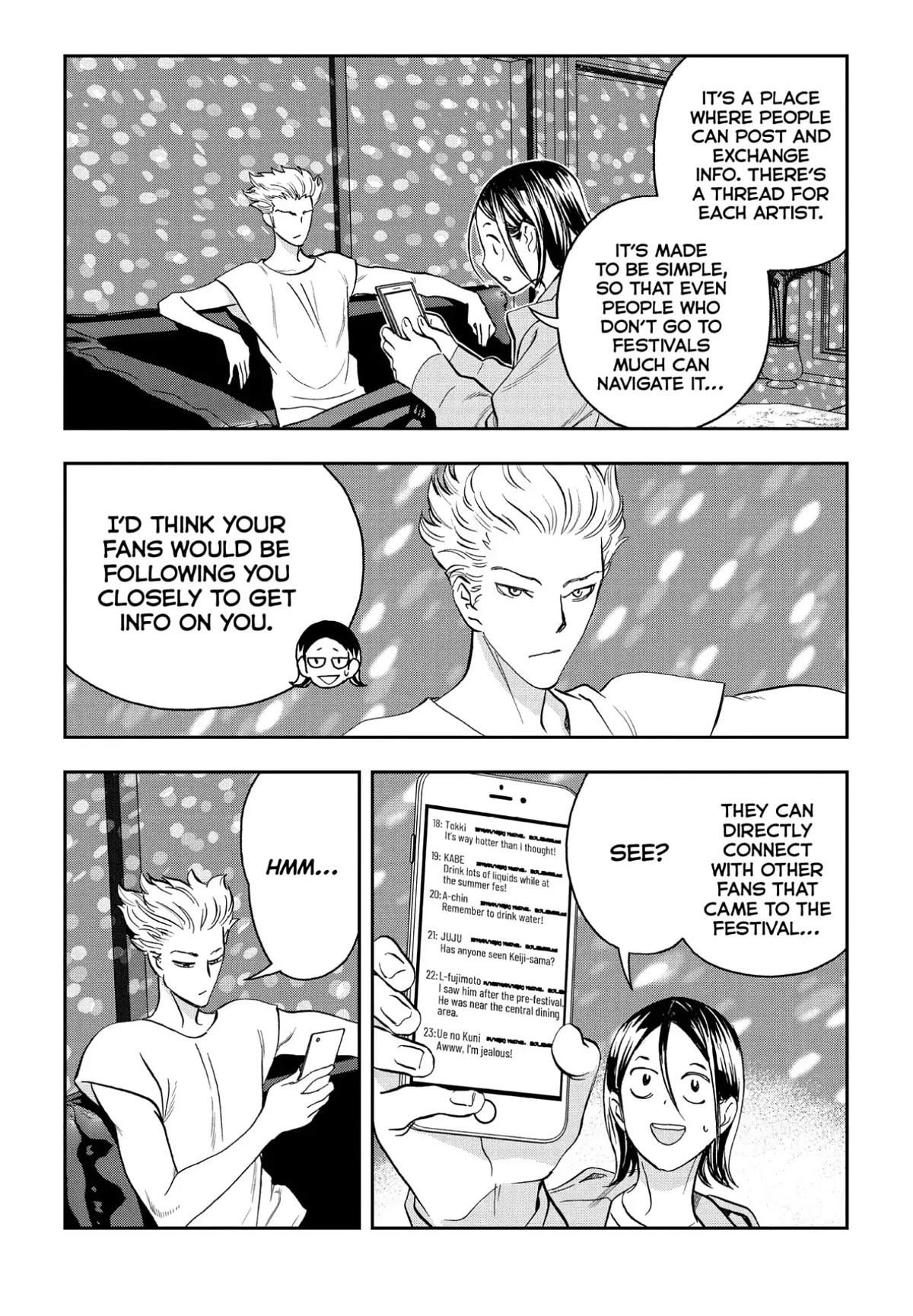 Paripi Koumei Chapter 82 page 15 - Chapter 82
