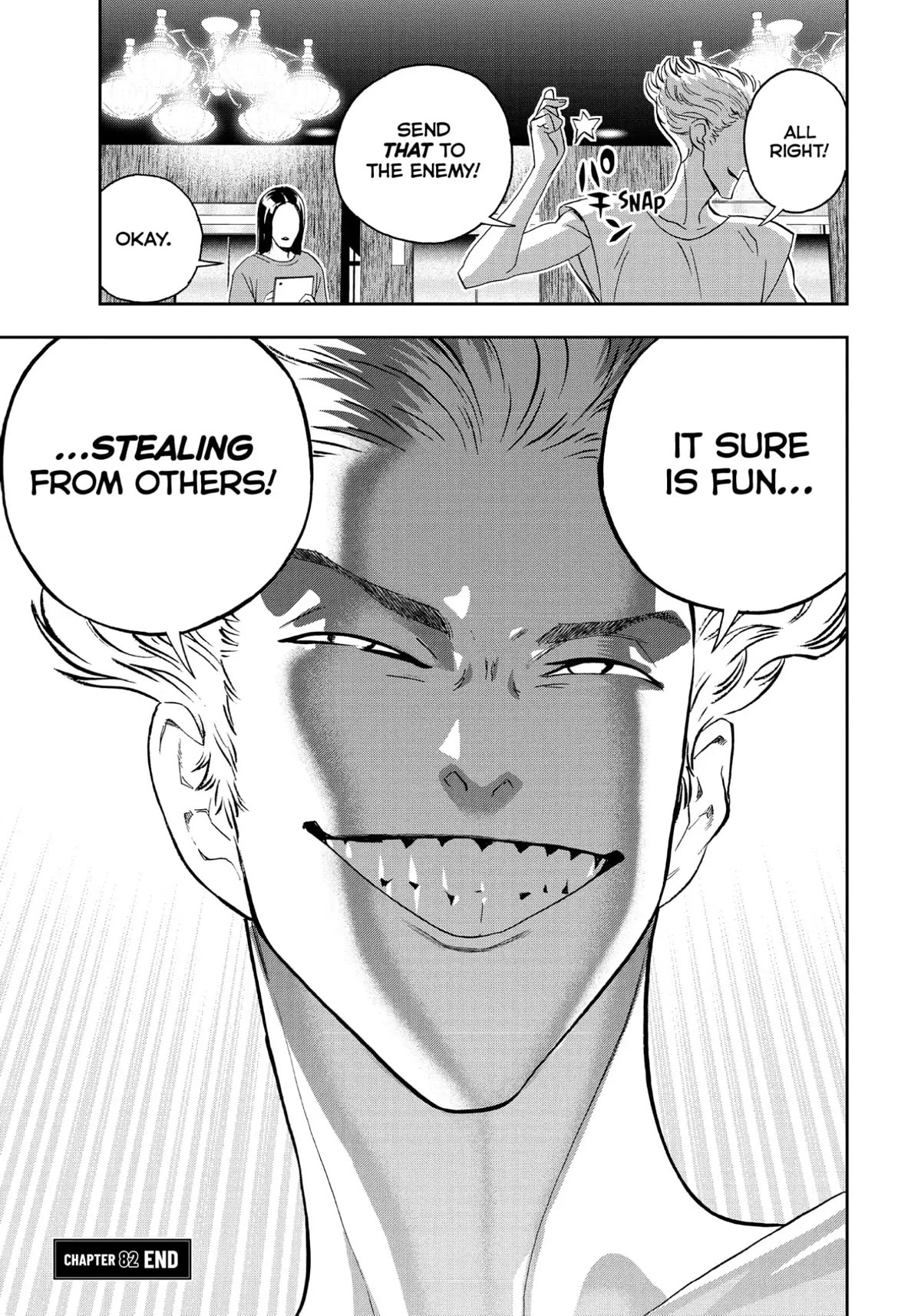 Paripi Koumei Chapter 82 page 21 - Chapter 82