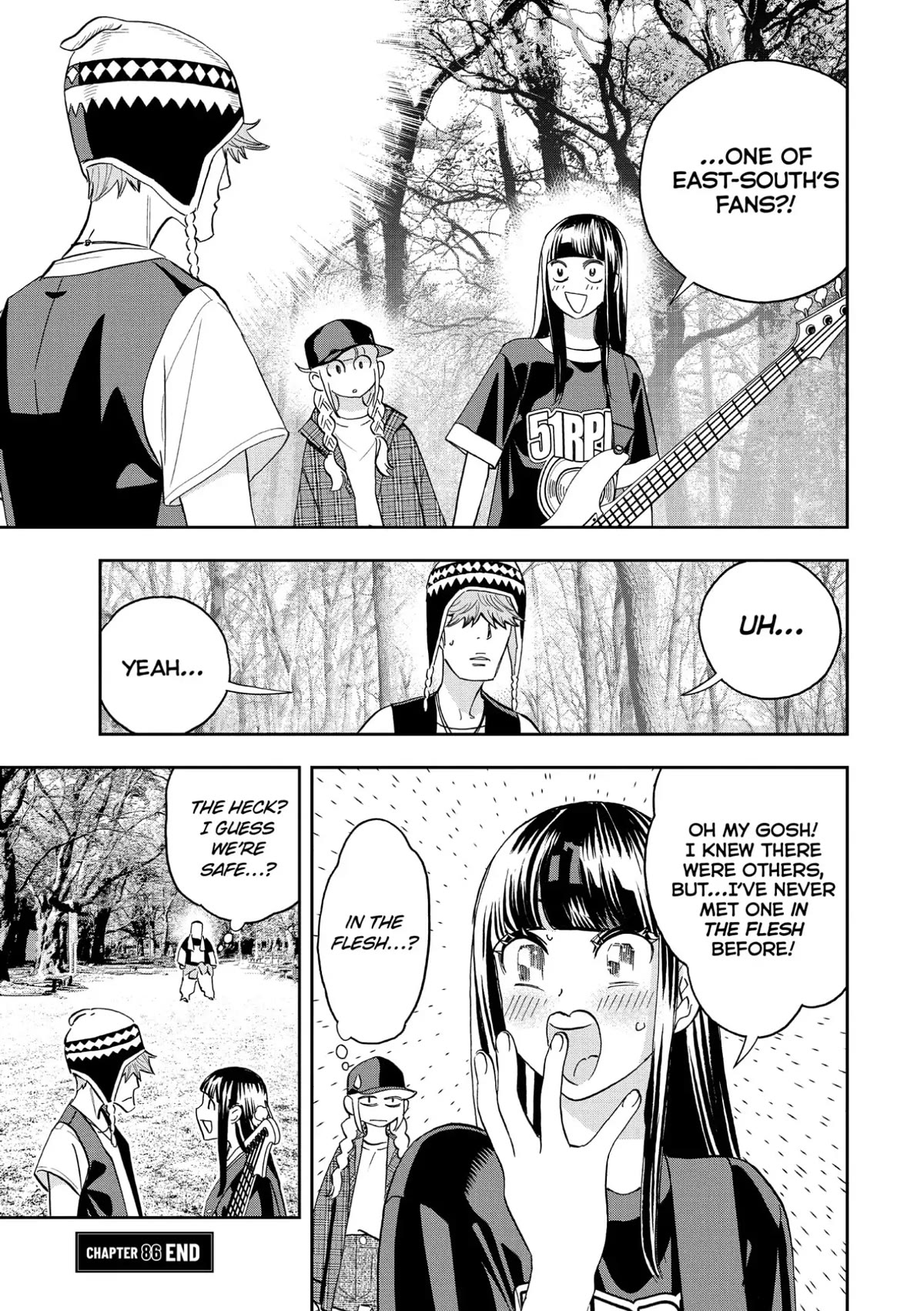 Paripi Koumei Chapter 86 page 17 - Chapter 86
