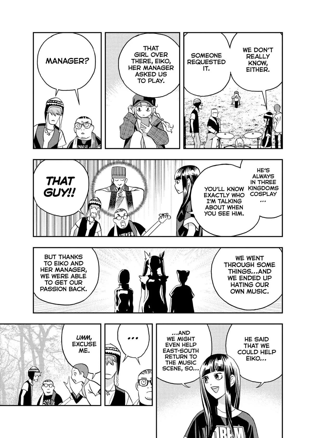 Paripi Koumei Chapter 87 page 3 - Chapter 87