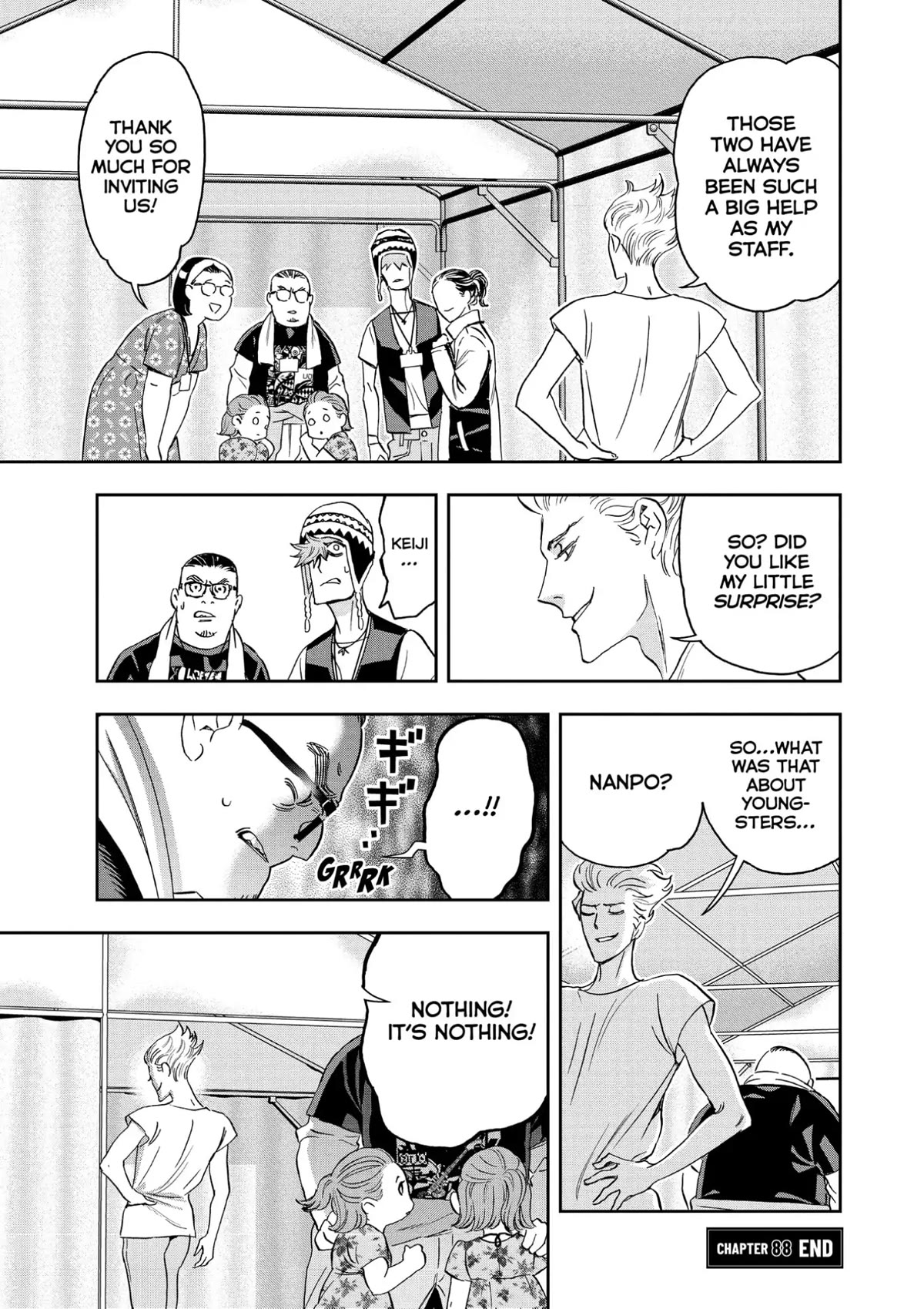 Paripi Koumei Chapter 88 page 17 - Chapter 88