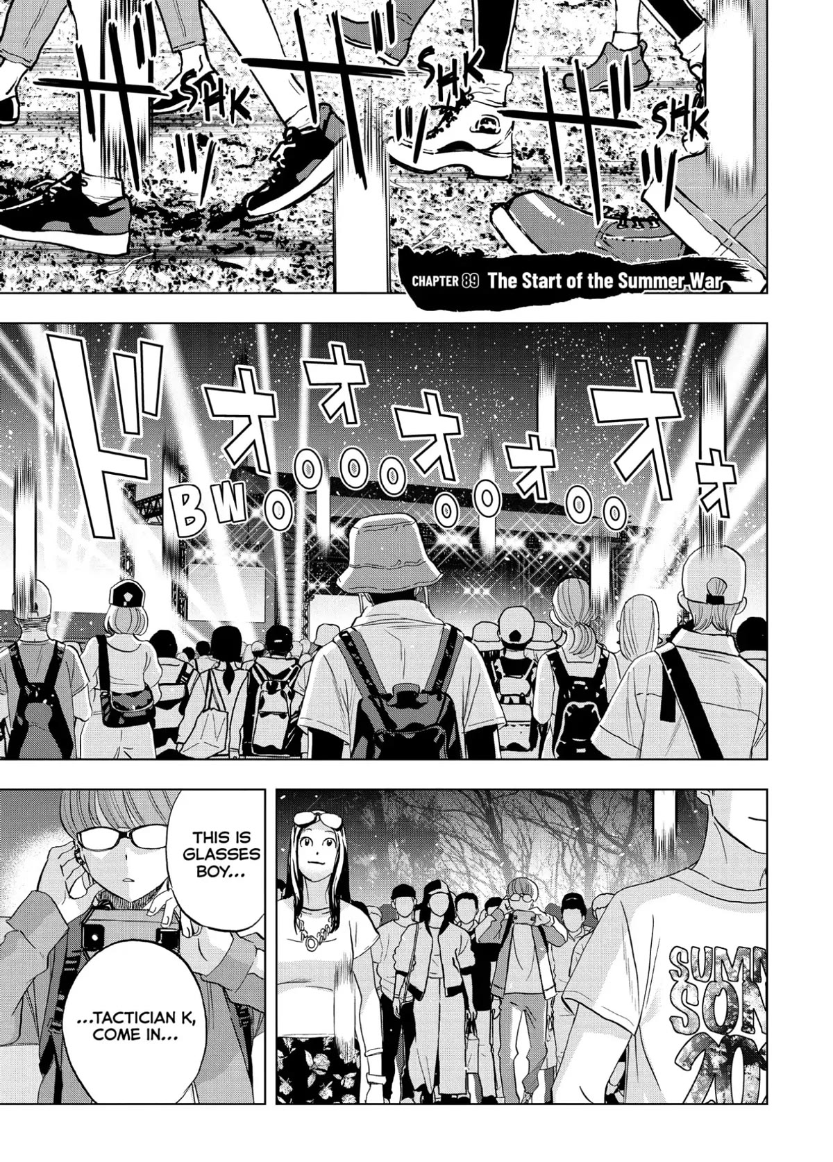 Paripi Koumei Chapter 89 page 1 - Chapter 89