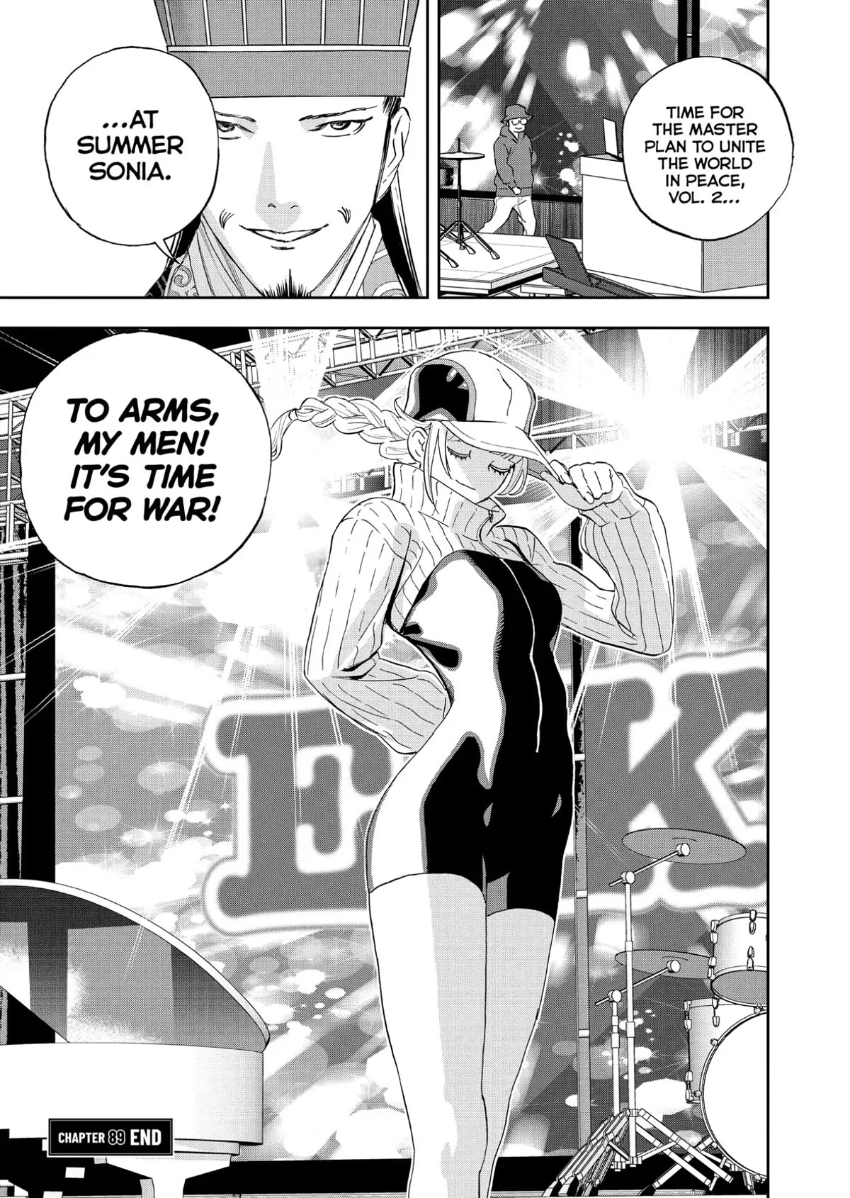 Paripi Koumei Chapter 89 page 17 - Chapter 89