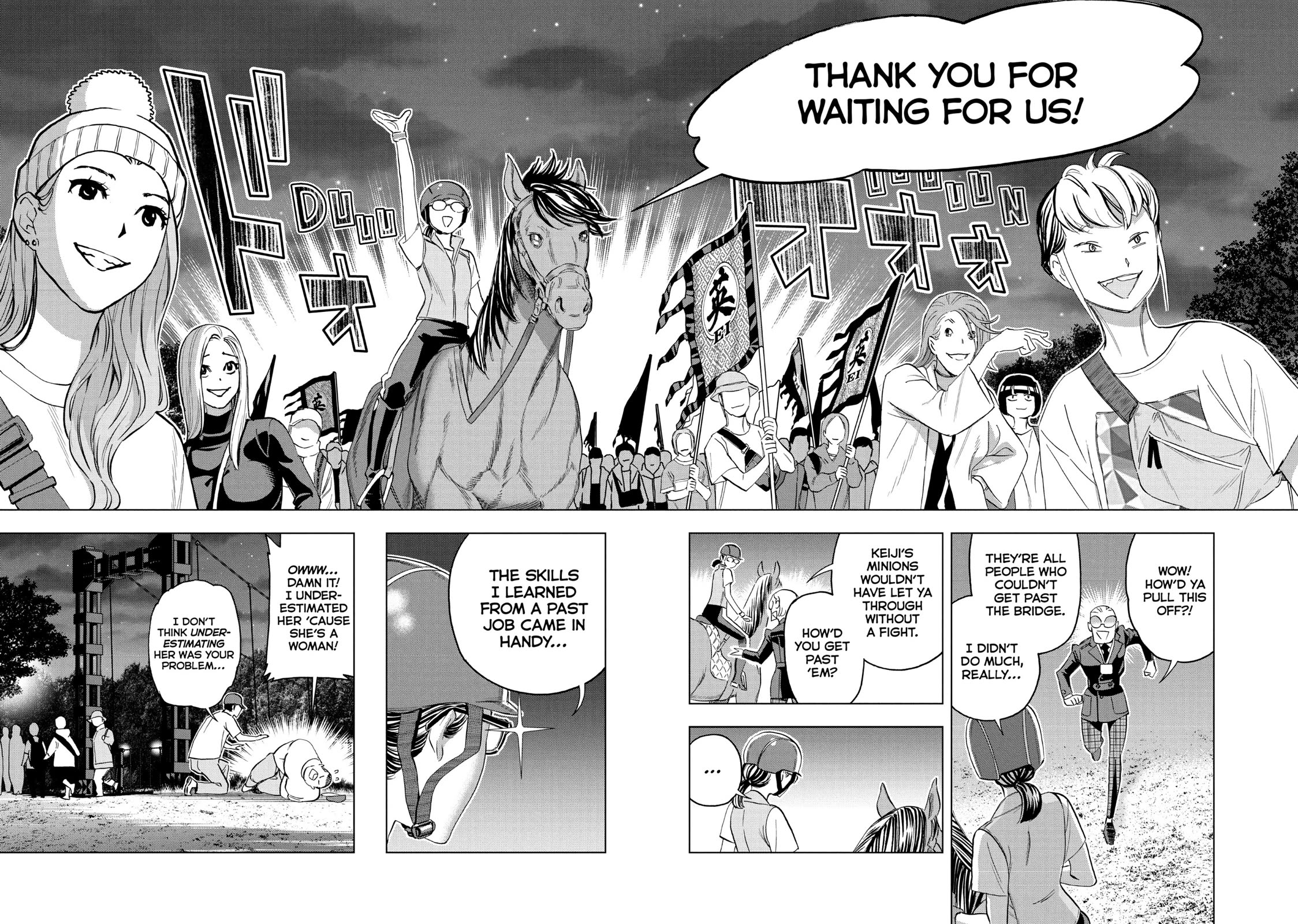 Paripi Koumei Chapter 92 page 11 - Chapter 92