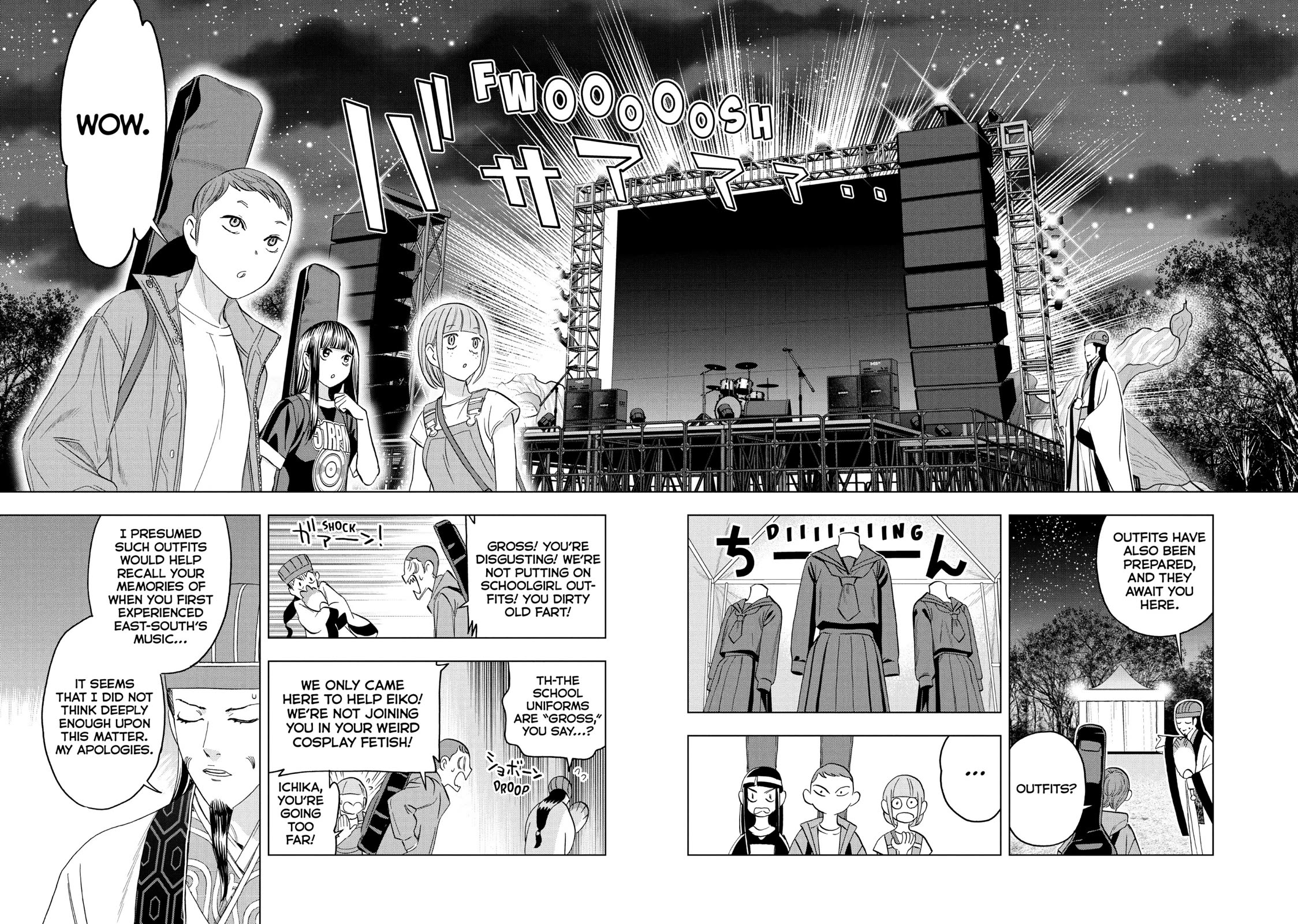 Paripi Koumei Chapter 93 page 10 - Chapter 93