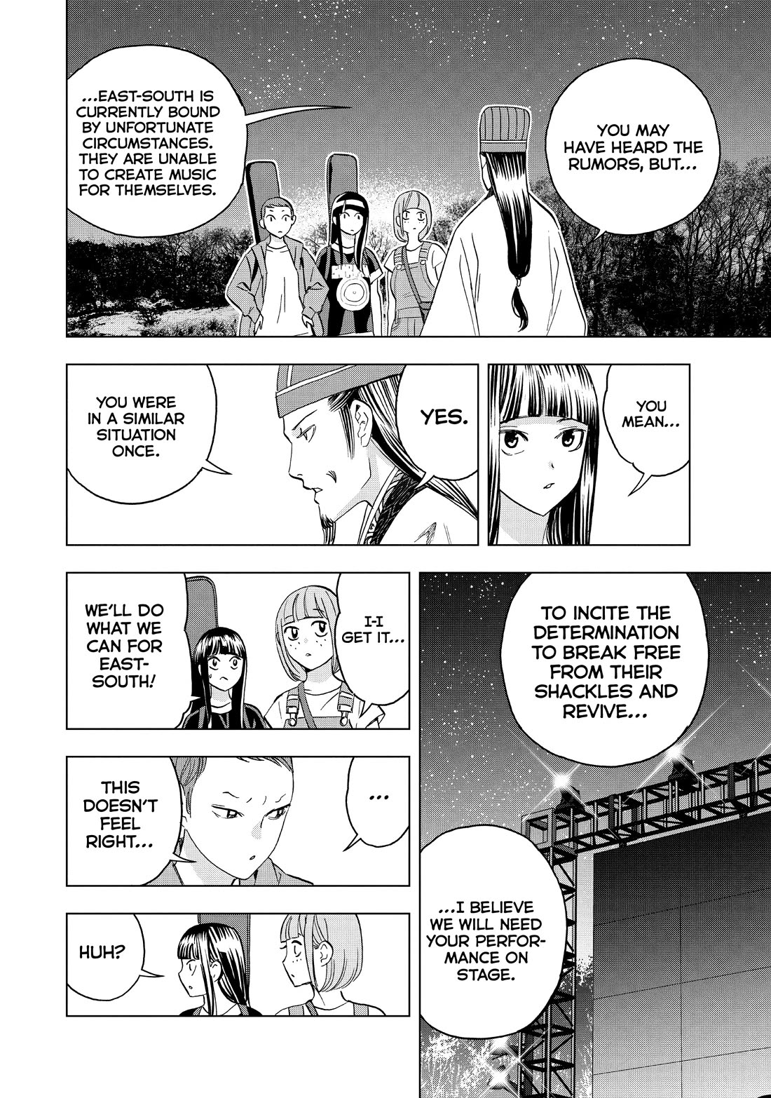 Paripi Koumei Chapter 93 page 11 - Chapter 93