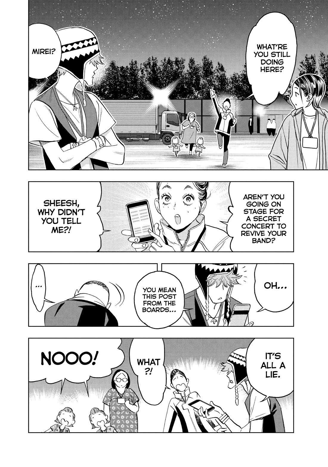 Paripi Koumei Chapter 93 page 4 - Chapter 93