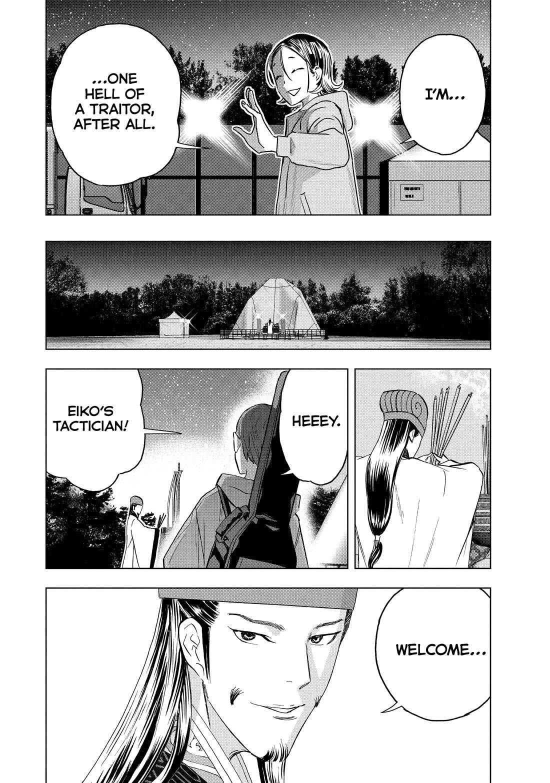Paripi Koumei Chapter 93 page 8 - Chapter 93