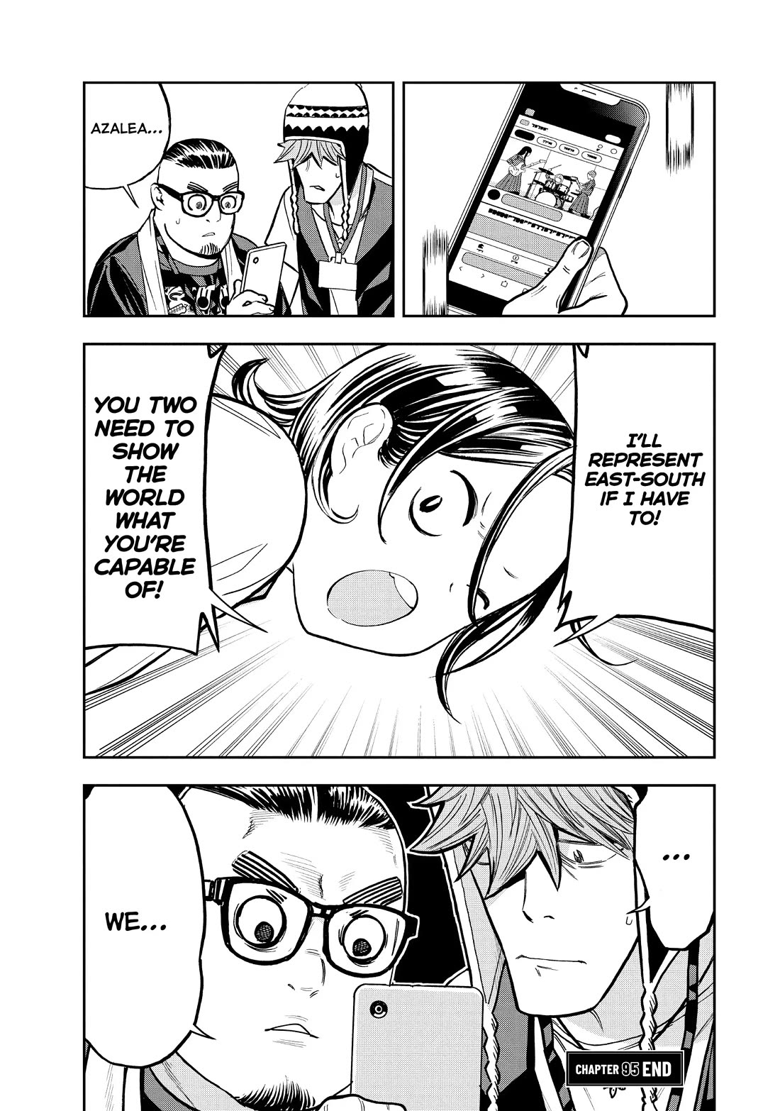 Paripi Koumei Chapter 95 page 17 - Chapter 95