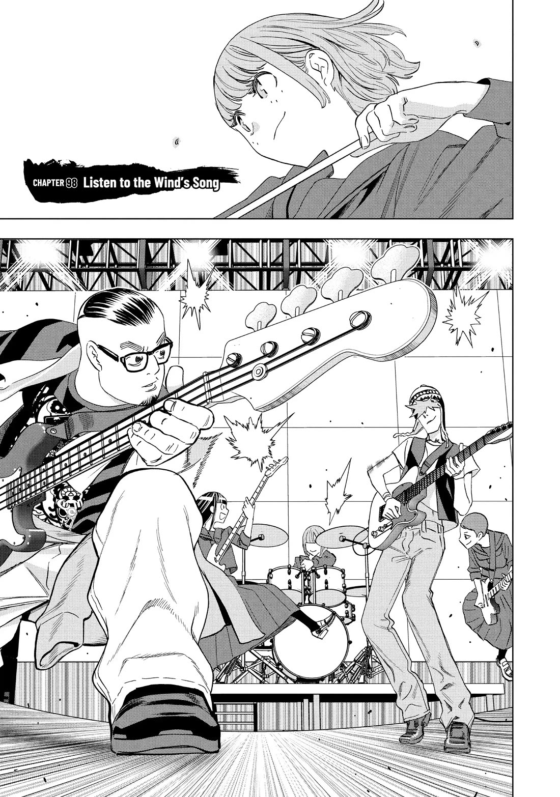 Paripi Koumei Chapter 98 page 1 - Chapter 98