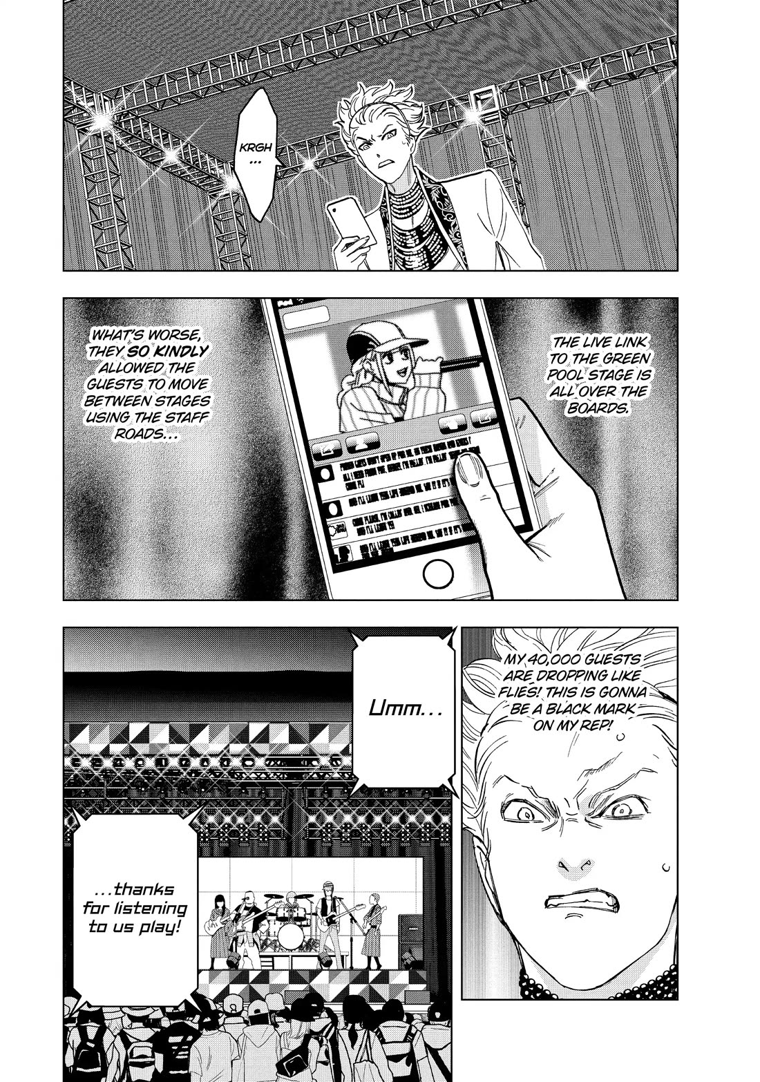 Paripi Koumei Chapter 99 page 15 - Chapter 99