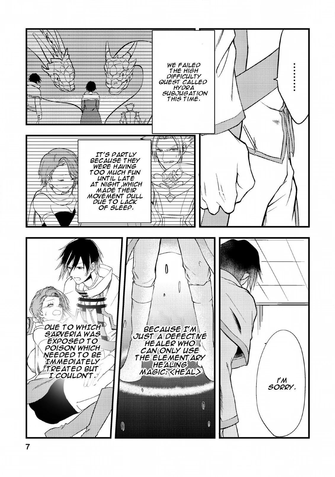 Party kara Tsuihou Sareta Sono Chiyushi, Jitsu wa Saikyou Nitsuki Chapter 1 page 6 - Chapter 1