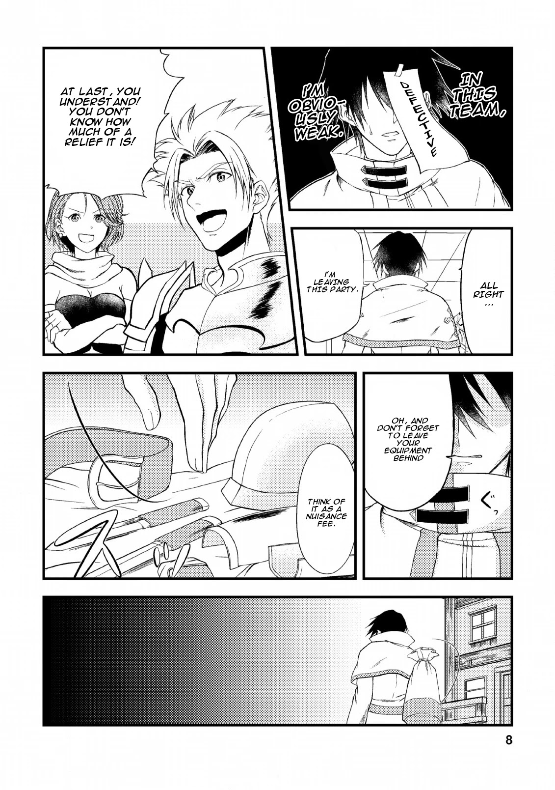 Party kara Tsuihou Sareta Sono Chiyushi, Jitsu wa Saikyou Nitsuki Chapter 1 page 7 - Chapter 1