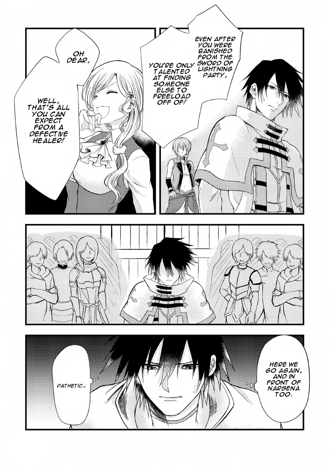 Party kara Tsuihou Sareta Sono Chiyushi, Jitsu wa Saikyou Nitsuki Chapter 2 page 4 - Chapter 2