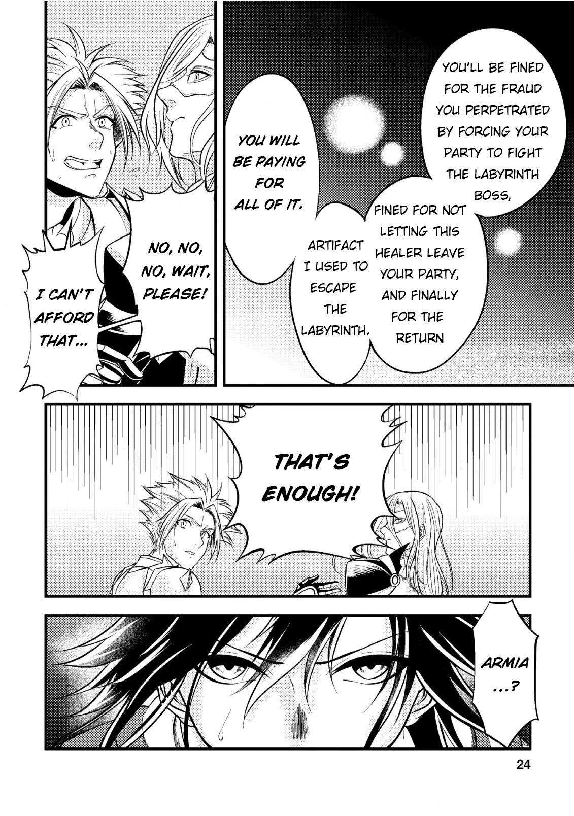 Party kara Tsuihou Sareta Sono Chiyushi, Jitsu wa Saikyou Nitsuki Chapter 6 page 24 - Chapter 6