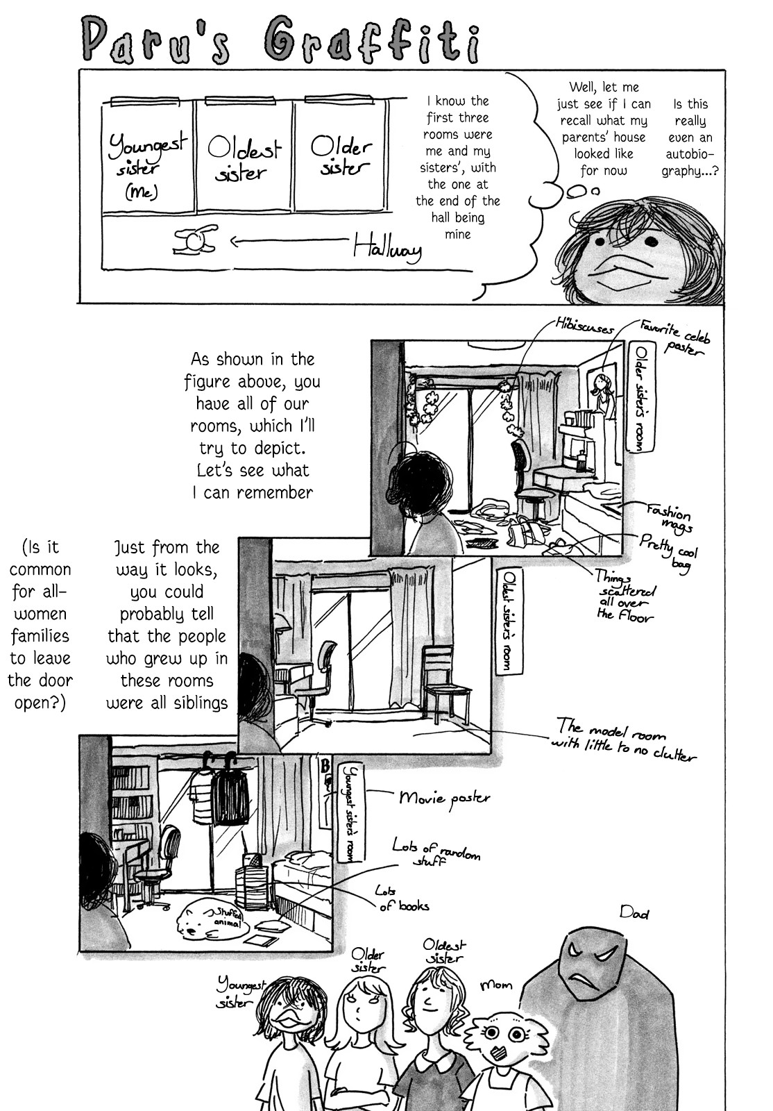 Paru's Graffiti Chapter 1 page 4 - Chapter 1: My Average Life Flashing Before my Eyes