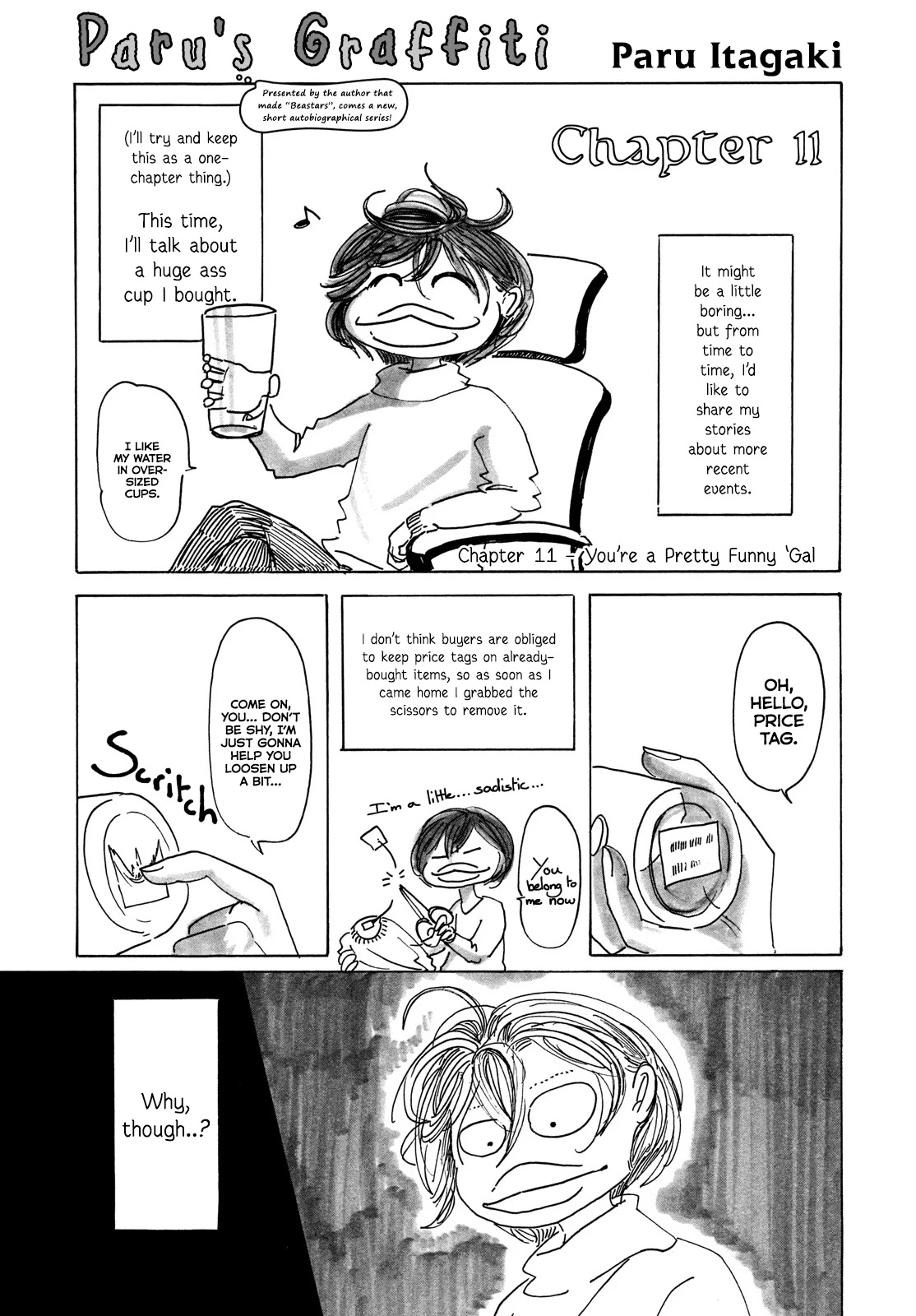 Paru's Graffiti Chapter 11 page 2 - Chapter 11: You're a Pretty Funny 'Gal