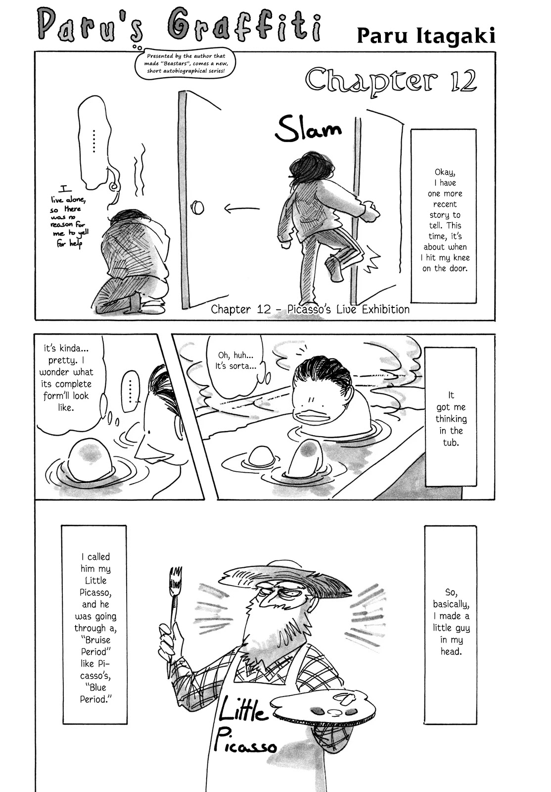 Paru's Graffiti Chapter 12 page 2 - Chapter 12: Picasso's Live Exhibition