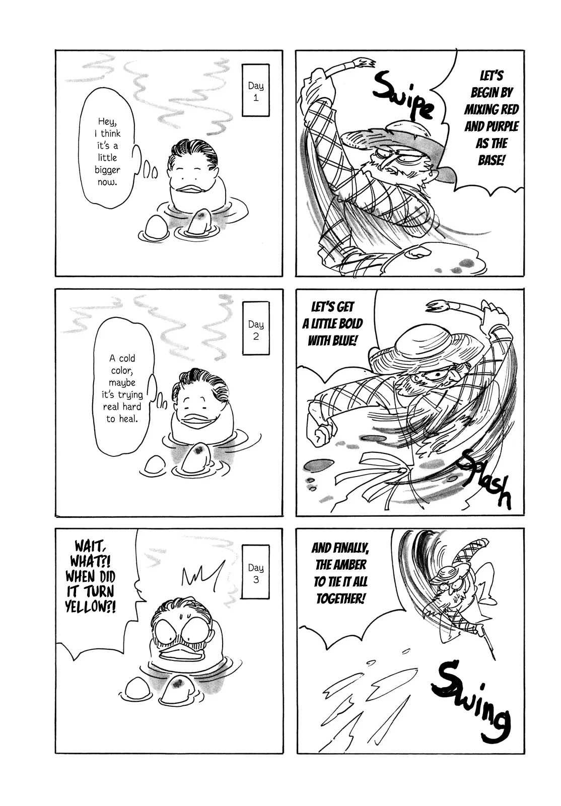Paru's Graffiti Chapter 12 page 3 - Chapter 12: Picasso's Live Exhibition