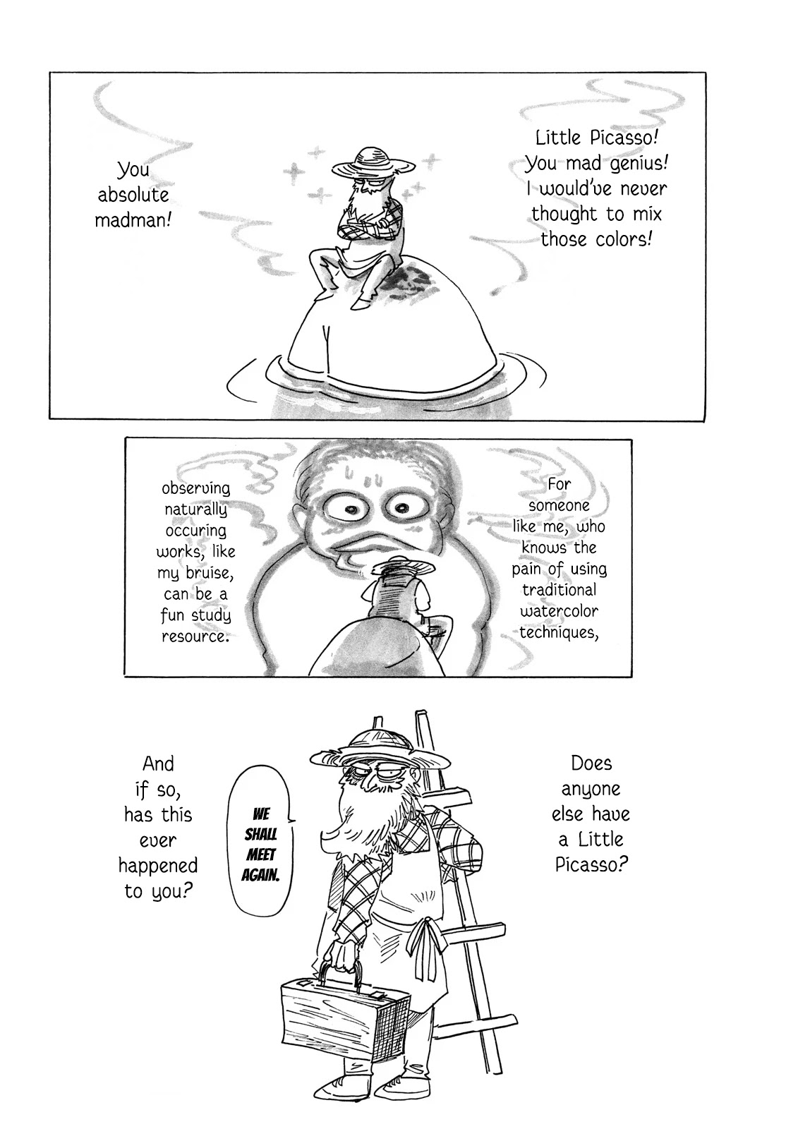 Paru's Graffiti Chapter 12 page 4 - Chapter 12: Picasso's Live Exhibition
